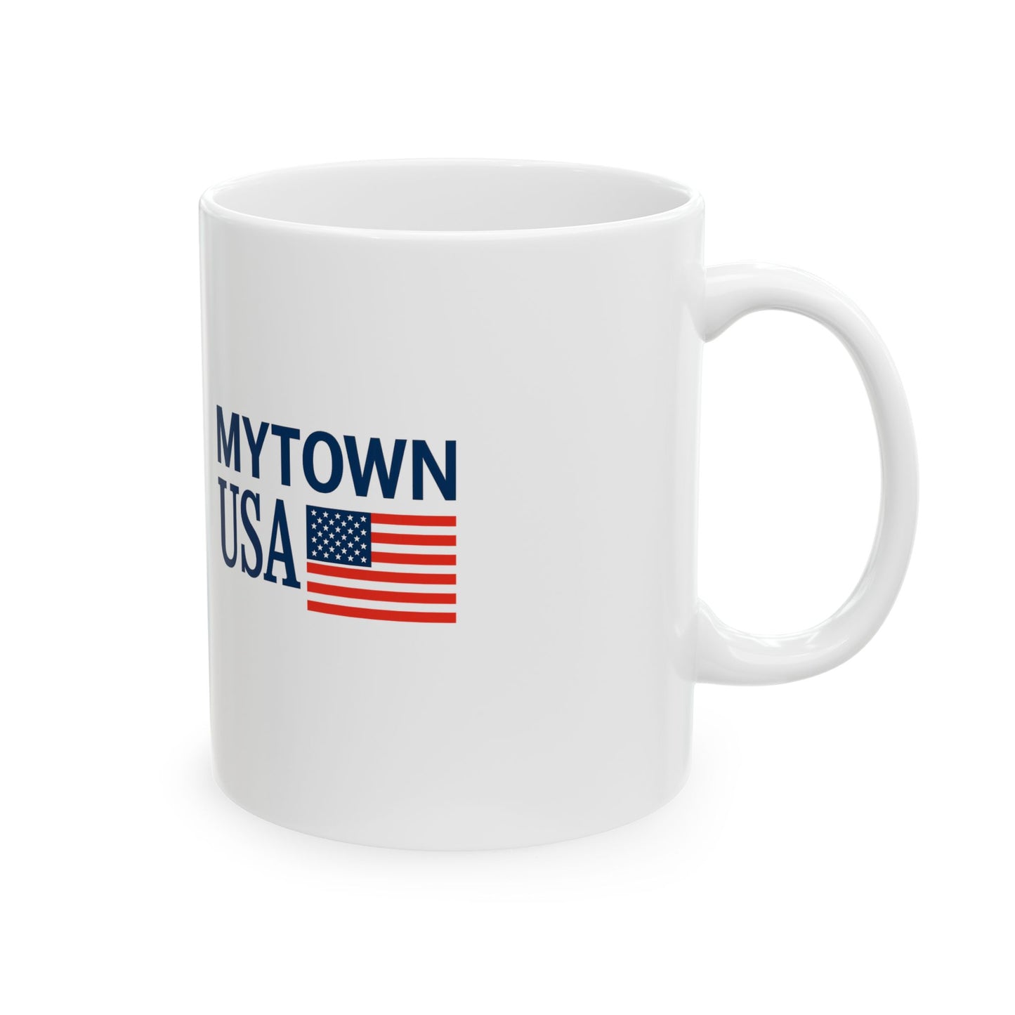 250 Years of Independence Ceramic Mug — "America Is Everyone’s Home Town" (11oz & 15oz)