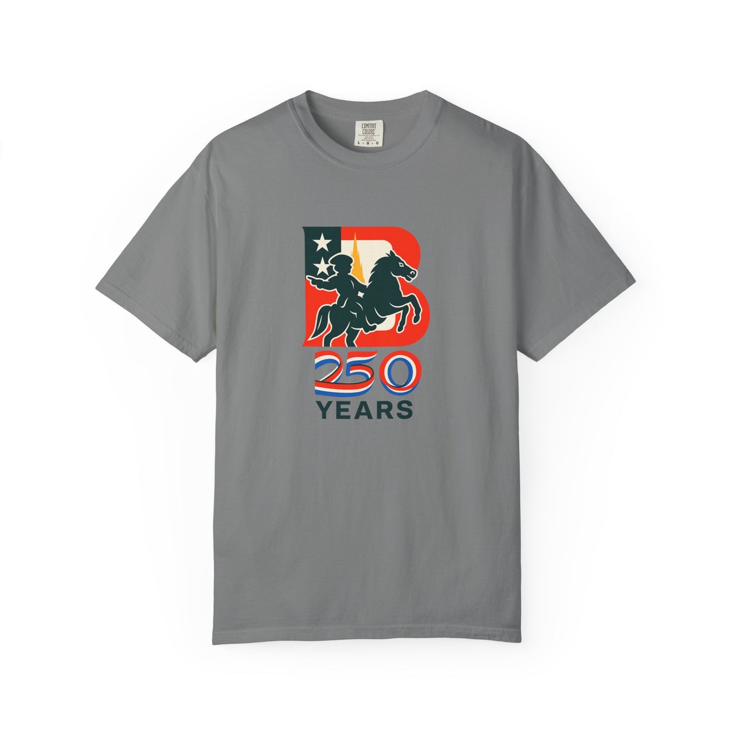 Boston 250 years — Patriotic Rider Graphic Tee