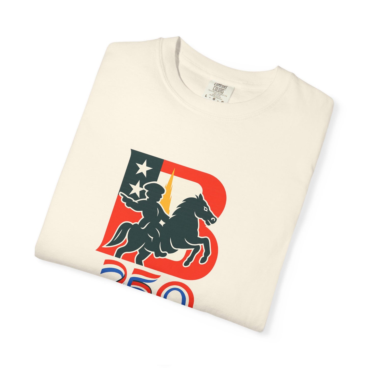Boston 250 years — Patriotic Rider Graphic Tee