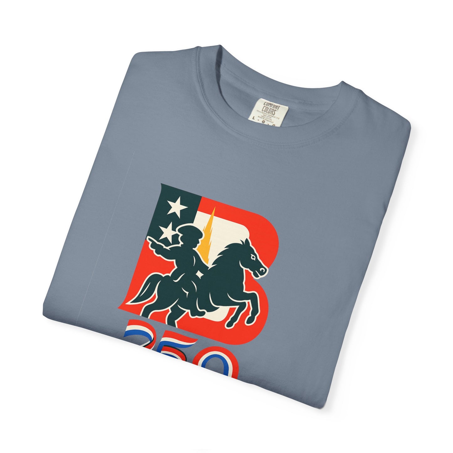 Boston 250 years — Patriotic Rider Graphic Tee