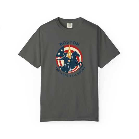 Boston Patriotic T-Shirt — Stylish USA City Tee