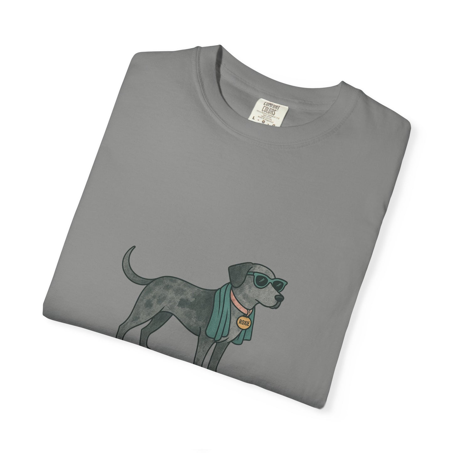 Dog Heading to the Beach T-Shirt — Whimsical Friendly Dog Beach Tee