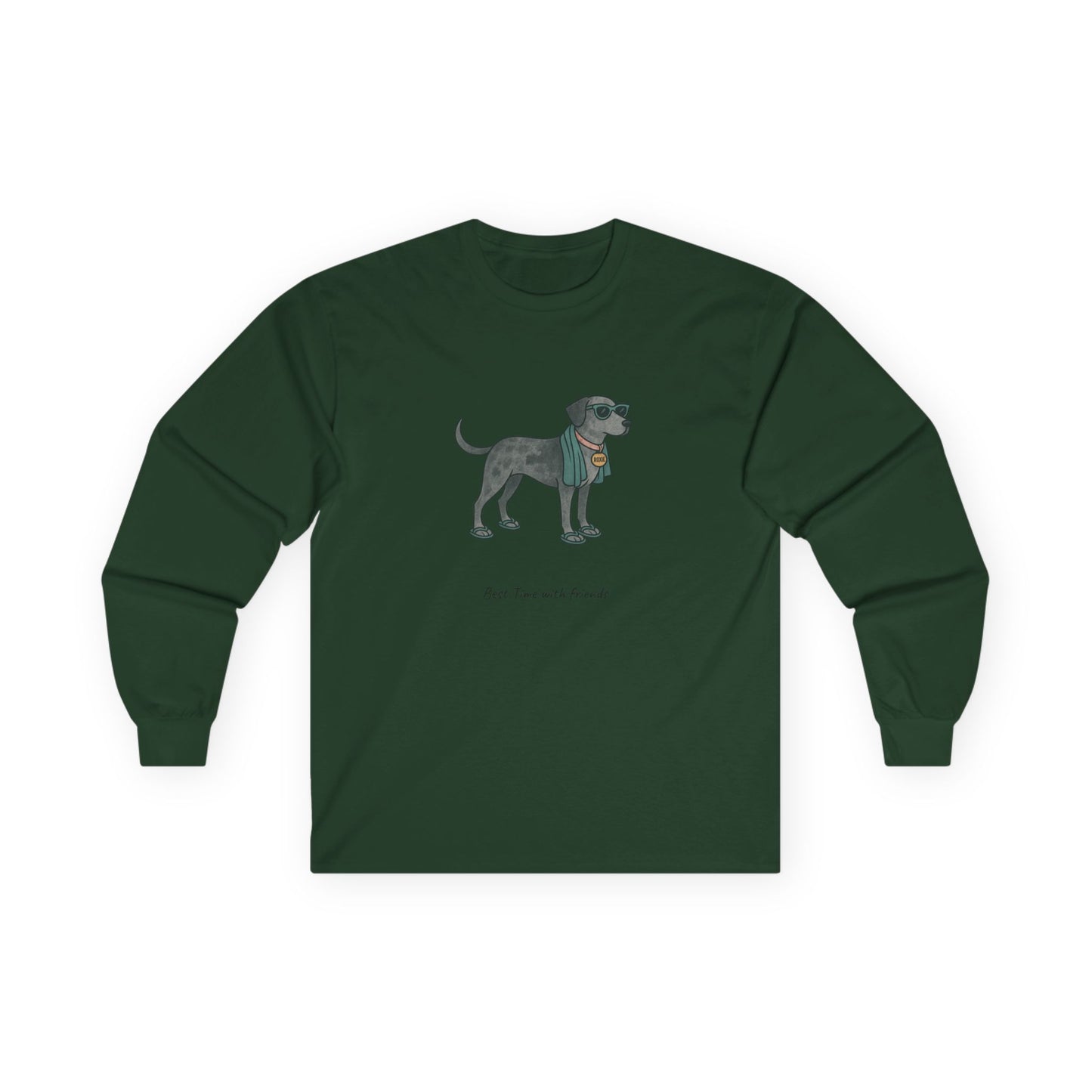 Dog Roxie Unisex Ultra Cotton Long Sleeve Tee