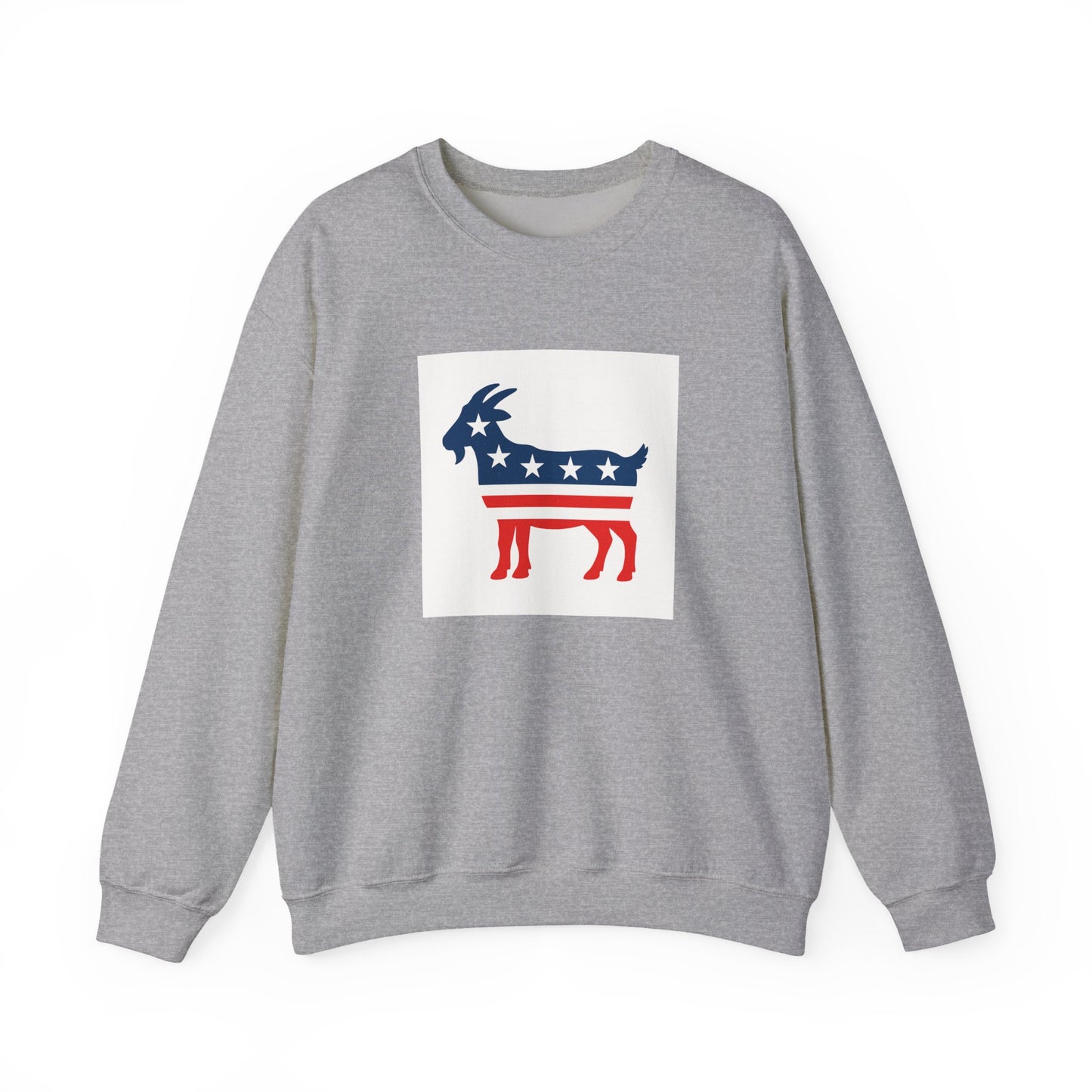 Patriotic Goat sweatshirt | American Flag Stars Stripes Crewneck