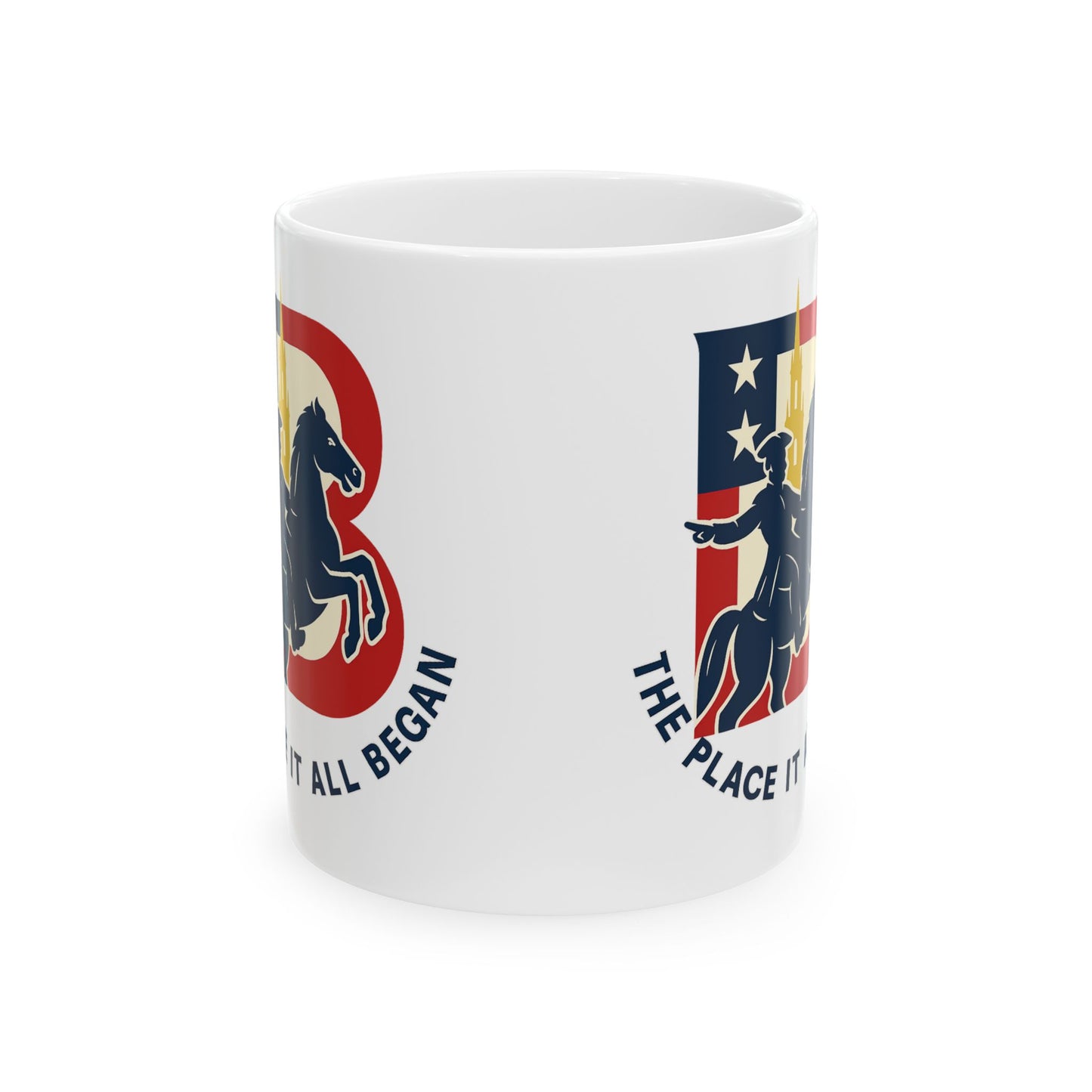 Patriotic Ceramic Mug — Limited Edition Collectible (11oz & 15oz)
