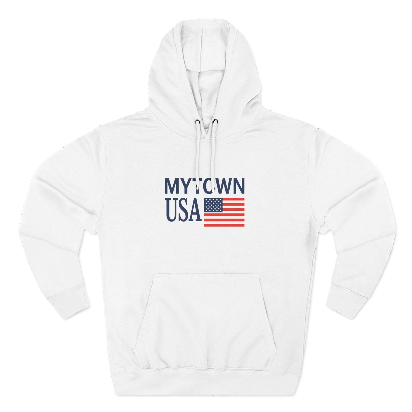 My Town USA Hoodie Boston collection Patriotic American Flag Sweatshirt