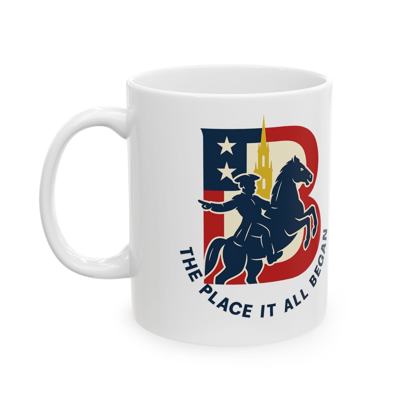 Patriotic Ceramic Mug — Limited Edition Collectible (11oz & 15oz)