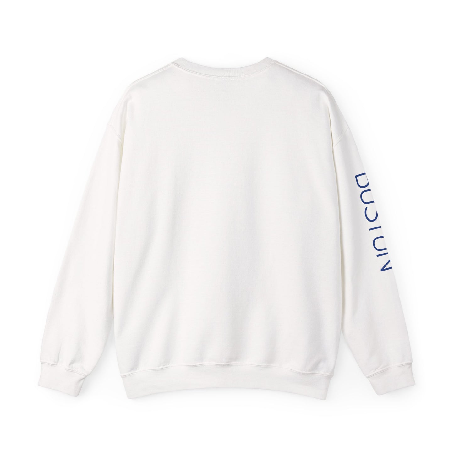 MyTown USA Crewneck Sweatshirt — Patriotic Small Flag Design