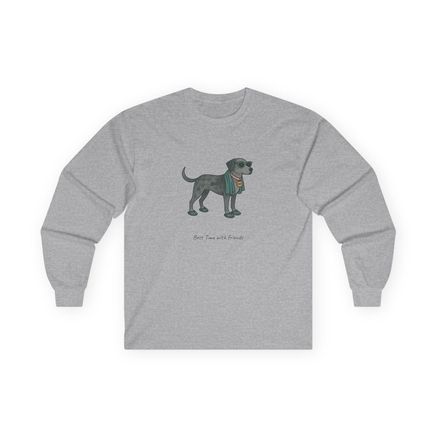 Dog Roxie Unisex Ultra Cotton Long Sleeve Tee