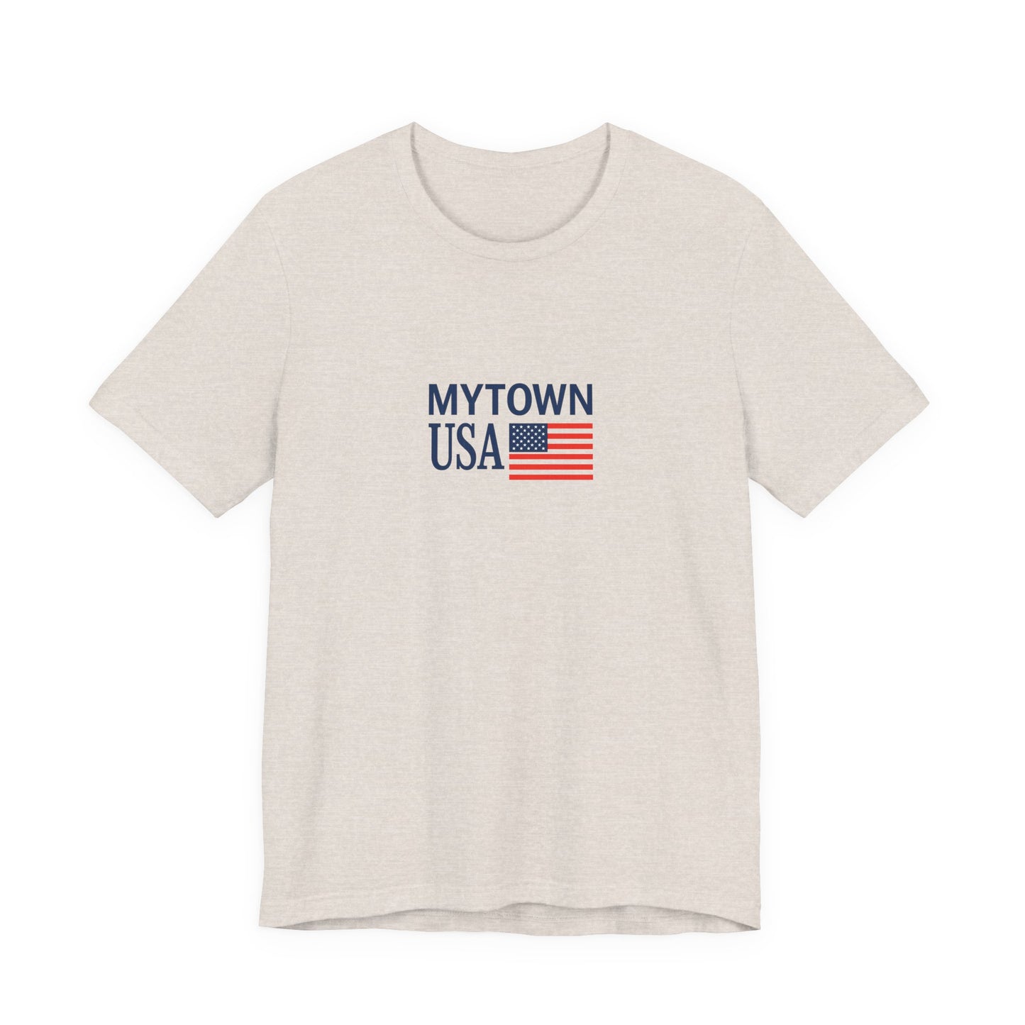 Personalized Mytown Unisex Tee - Custom Town T-Shirt for Travelers, Gifts, Casual Wear, Souvenirs, Family Reunions, Local Pride