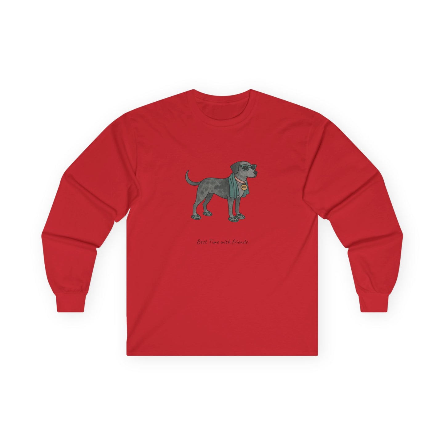 Dog Roxie Unisex Ultra Cotton Long Sleeve Tee