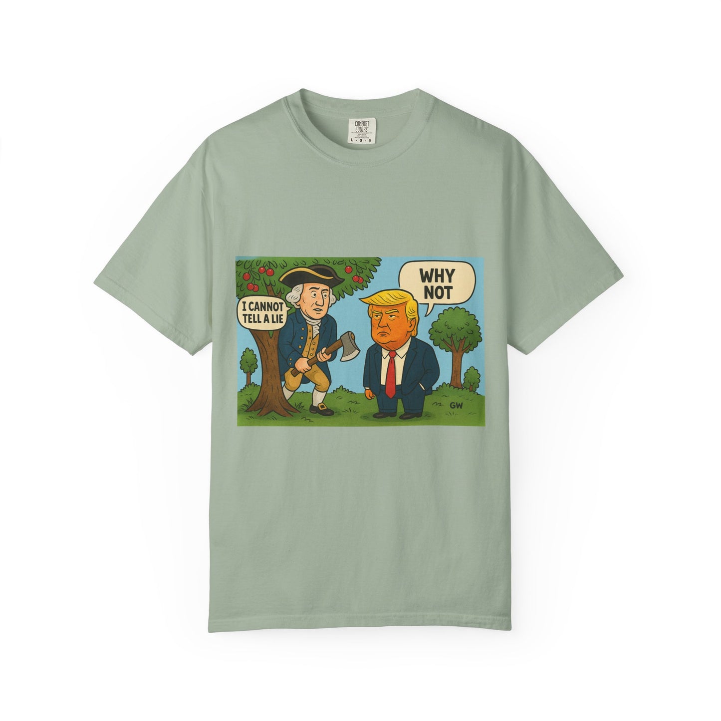 George Washington and Donald Trump tee