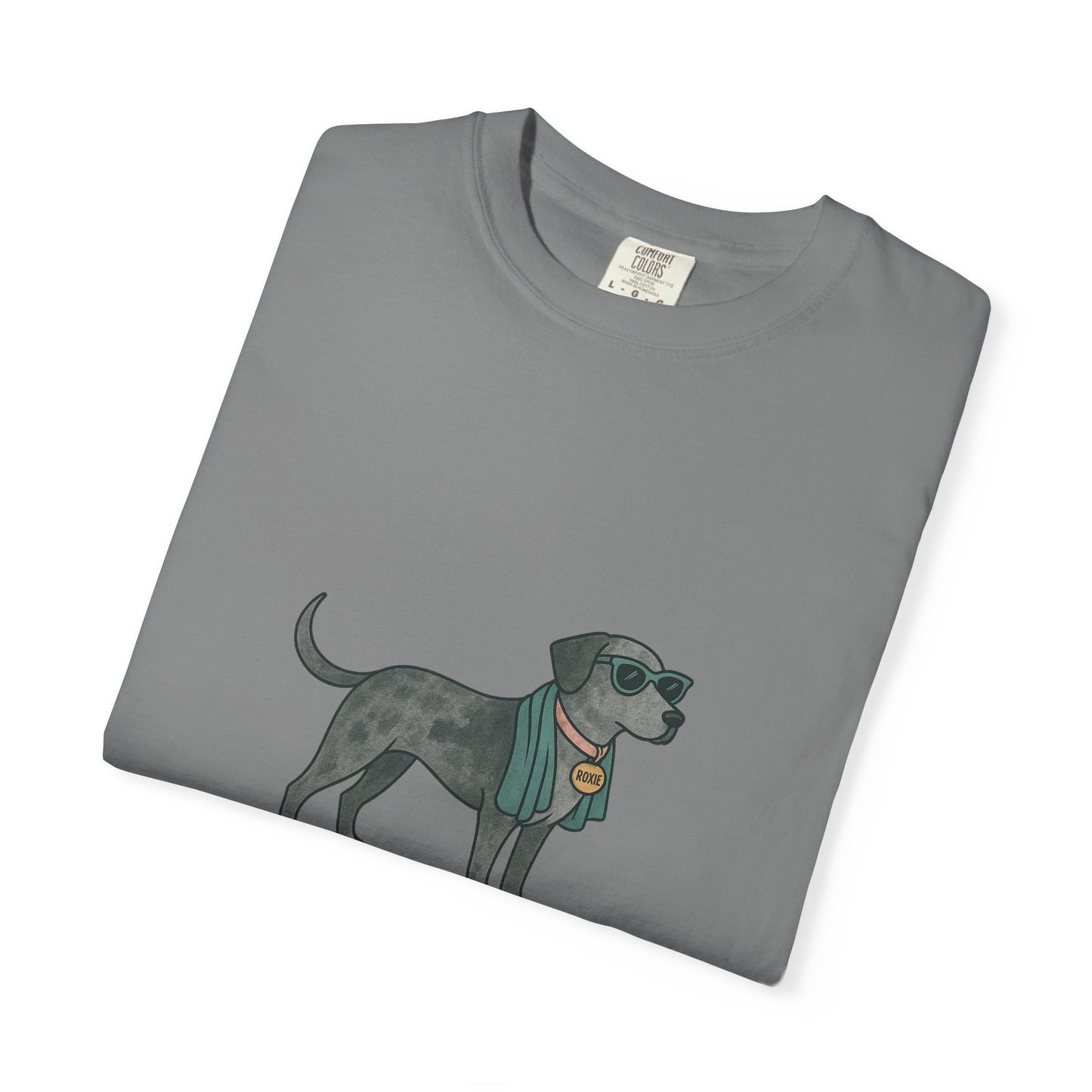 Dog Heading to the Beach T-Shirt — Whimsical Friendly Dog Beach Tee