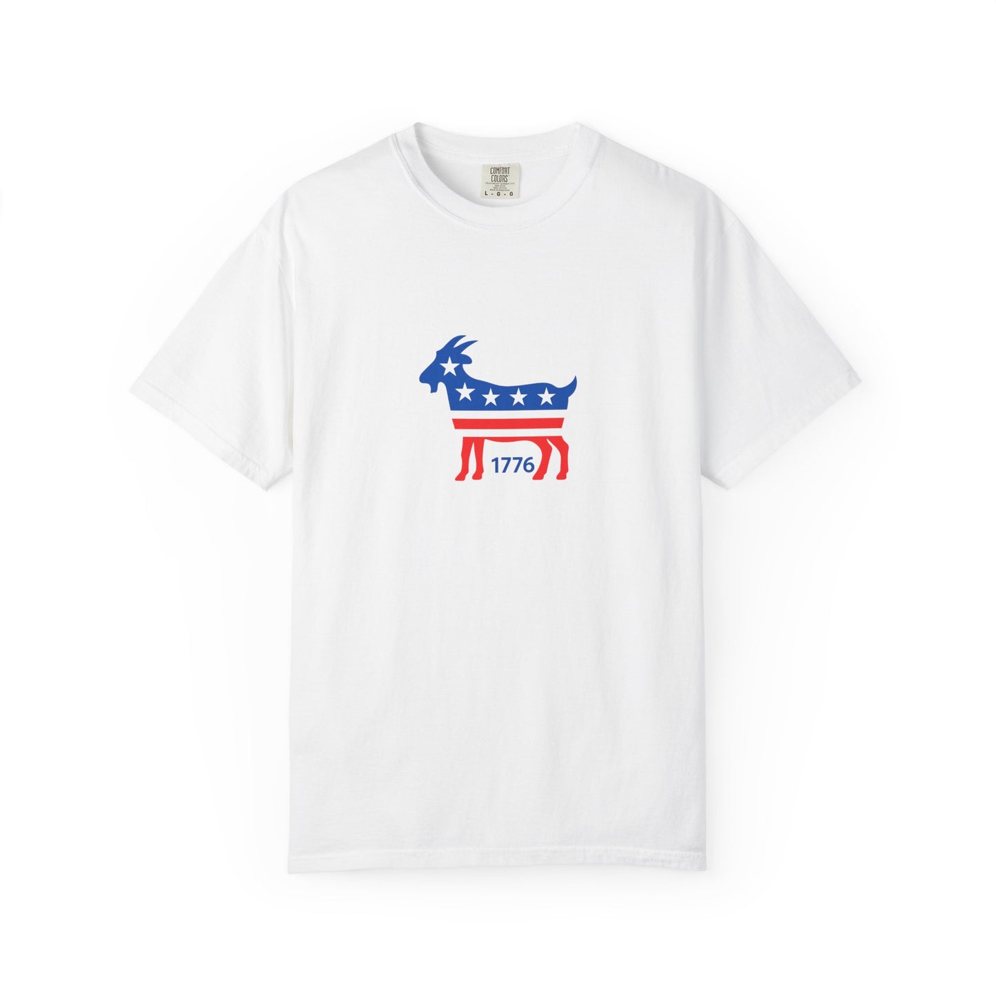 Graphic Patriotic GOAT Tee