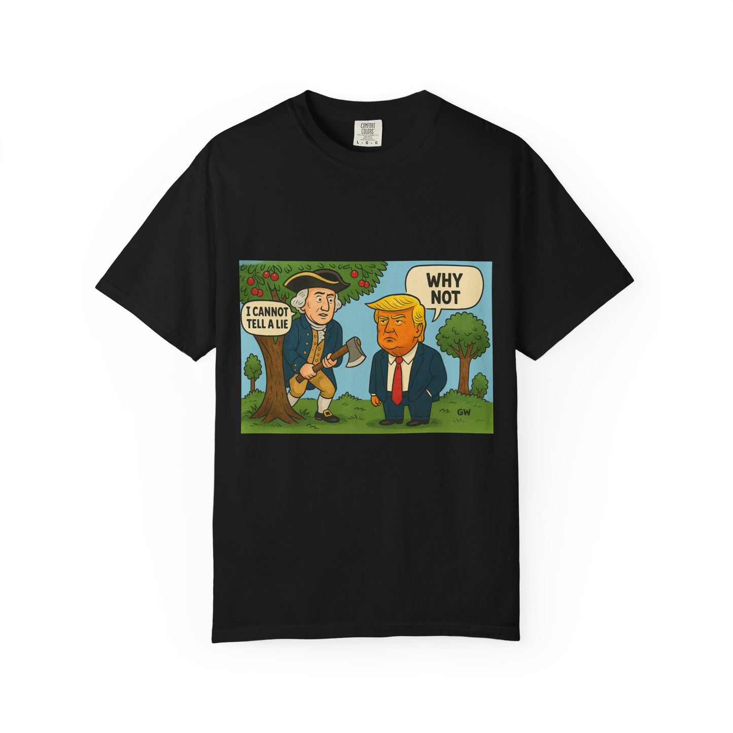 George Washington and Donald Trump tee