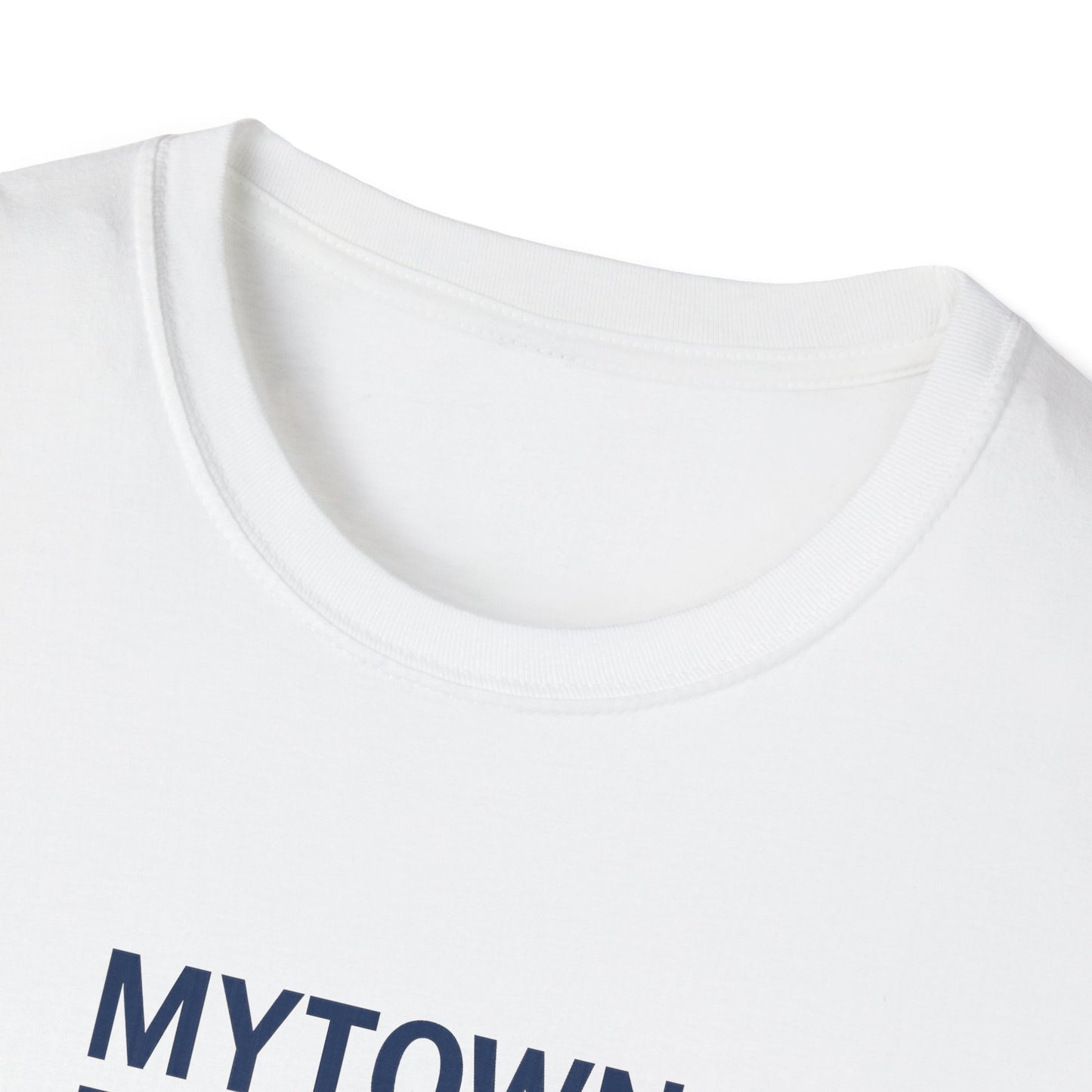 MyTown USA Flag T‑Shirt — Custom City Name (e.g., Boston)