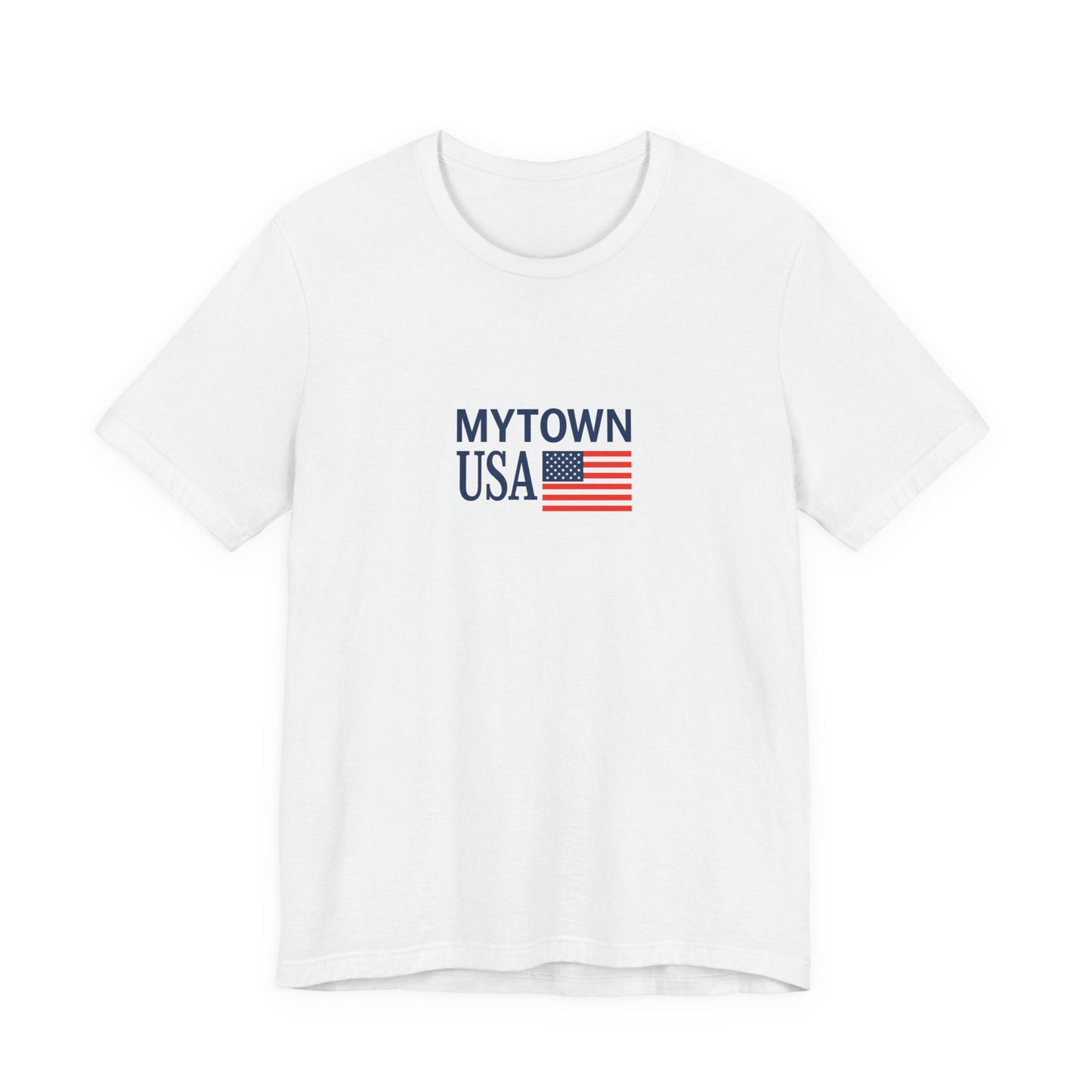 Personalized Mytown Unisex Tee - Custom Town T-Shirt for Travelers, Gifts, Casual Wear, Souvenirs, Family Reunions, Local Pride