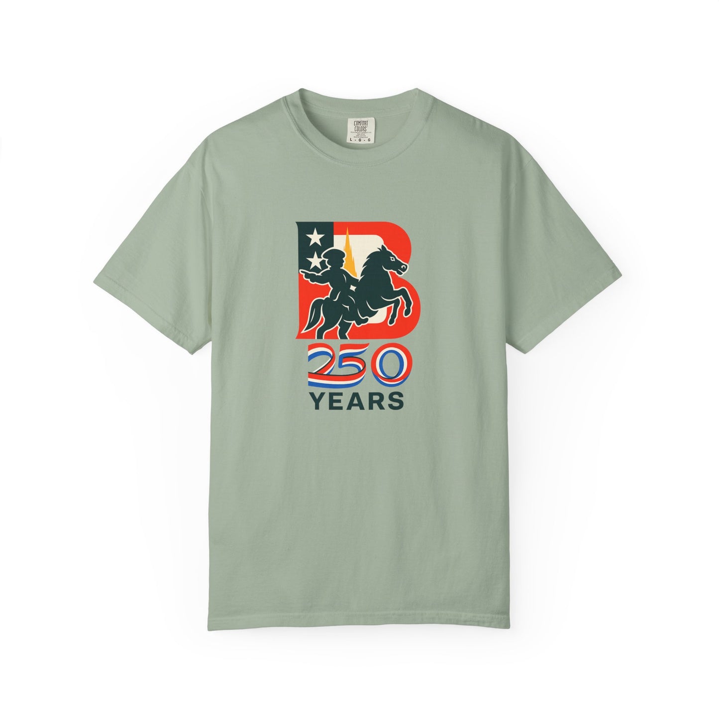 Boston 250 years — Patriotic Rider Graphic Tee