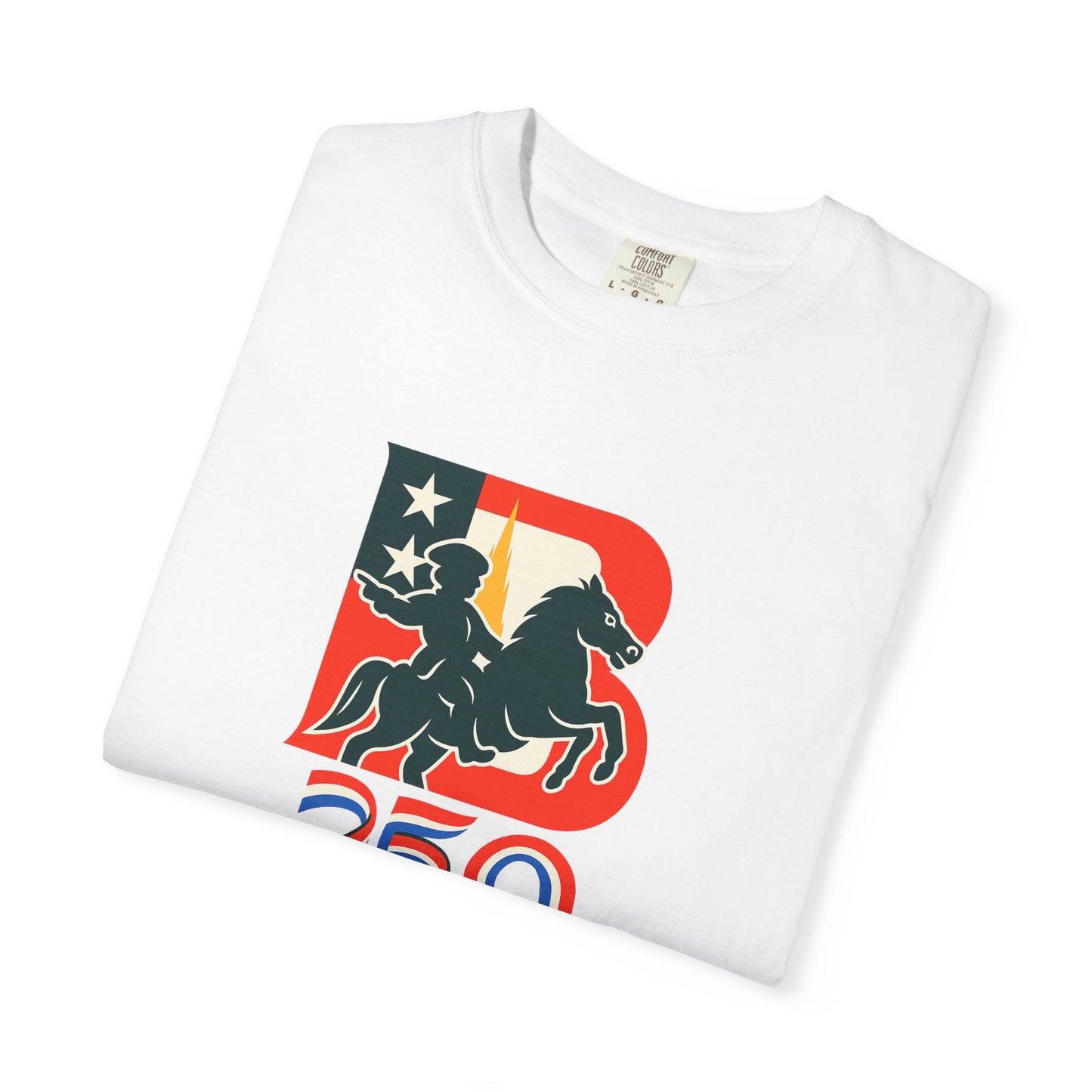 Boston 250 years — Patriotic Rider Graphic Tee