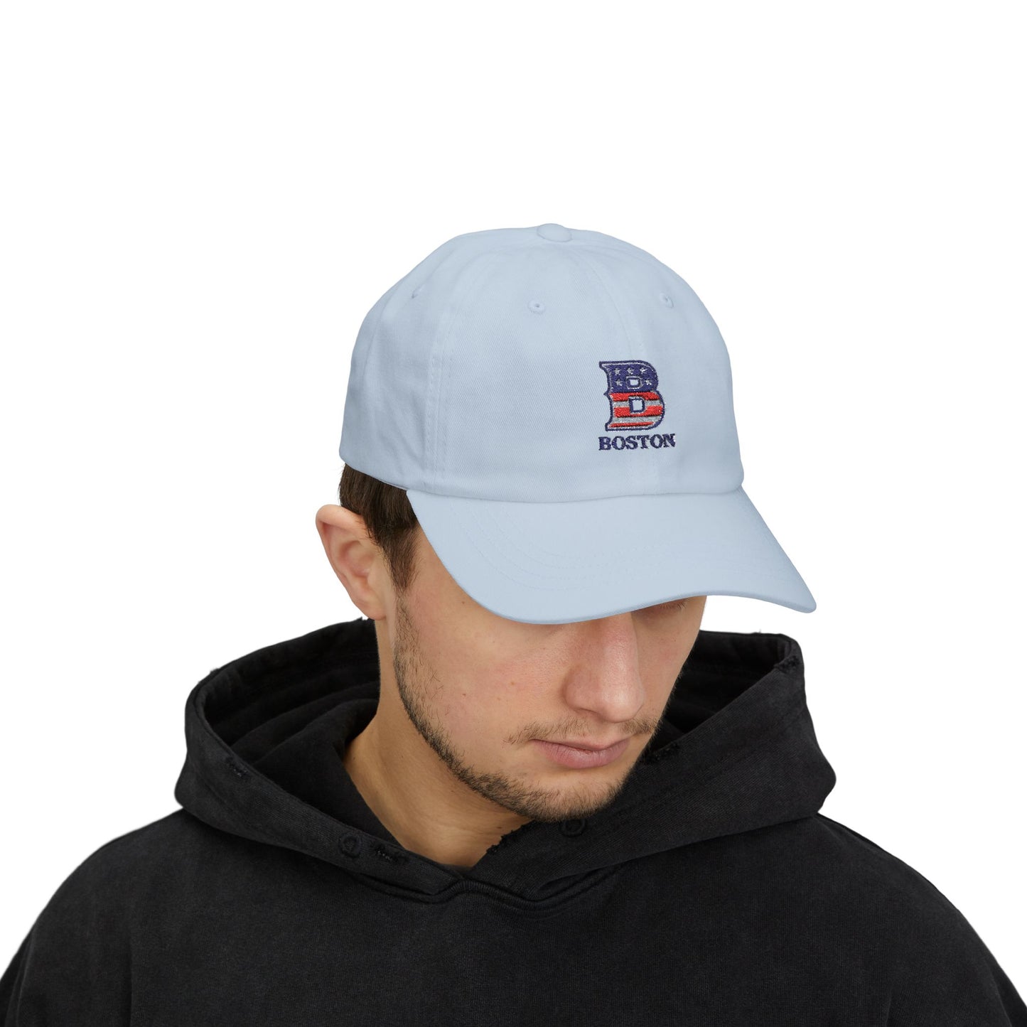 Boston B Town Patriotic Dad Cap