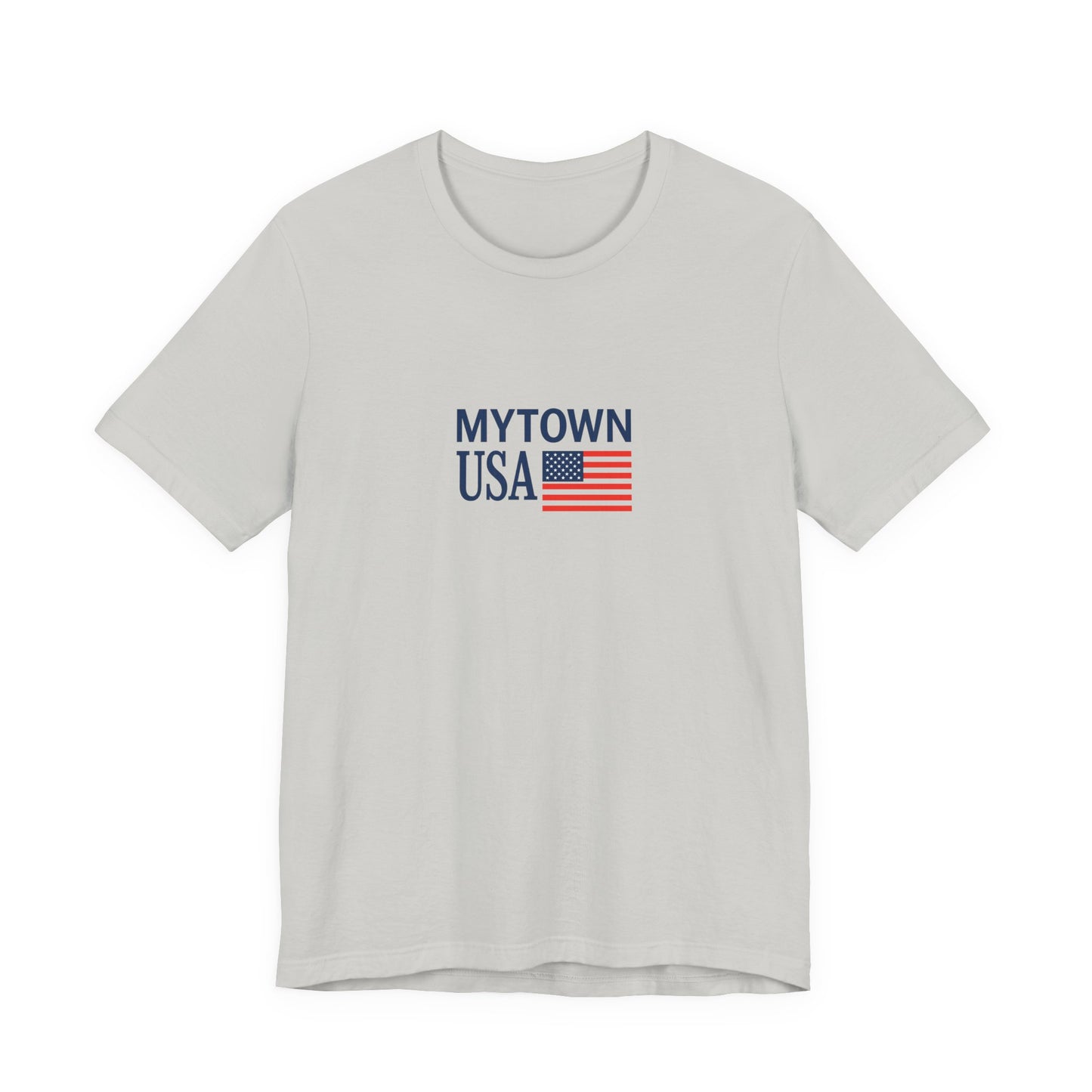 Personalized Mytown Unisex Tee - Custom Town T-Shirt for Travelers, Gifts, Casual Wear, Souvenirs, Family Reunions, Local Pride