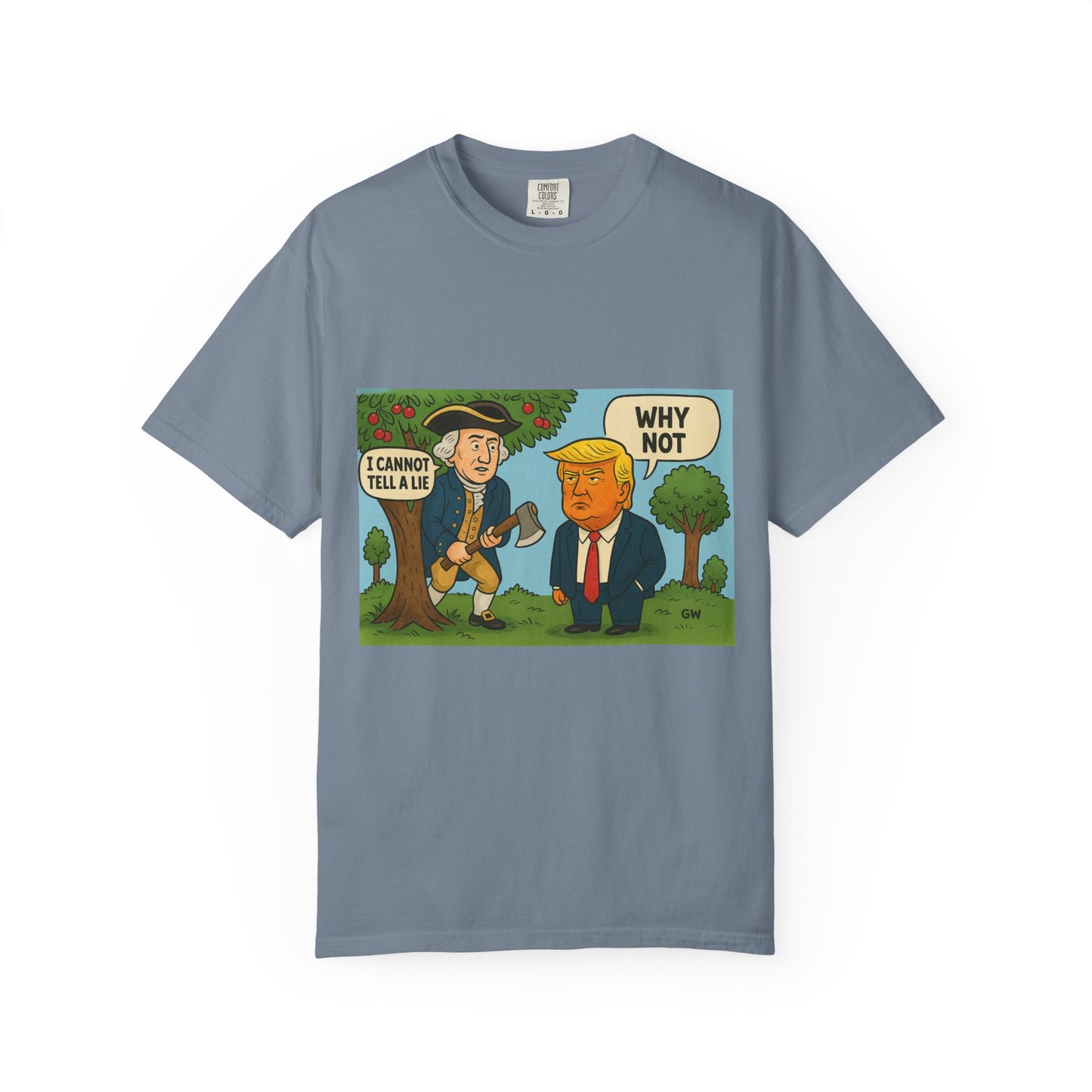 George Washington and Donald Trump tee