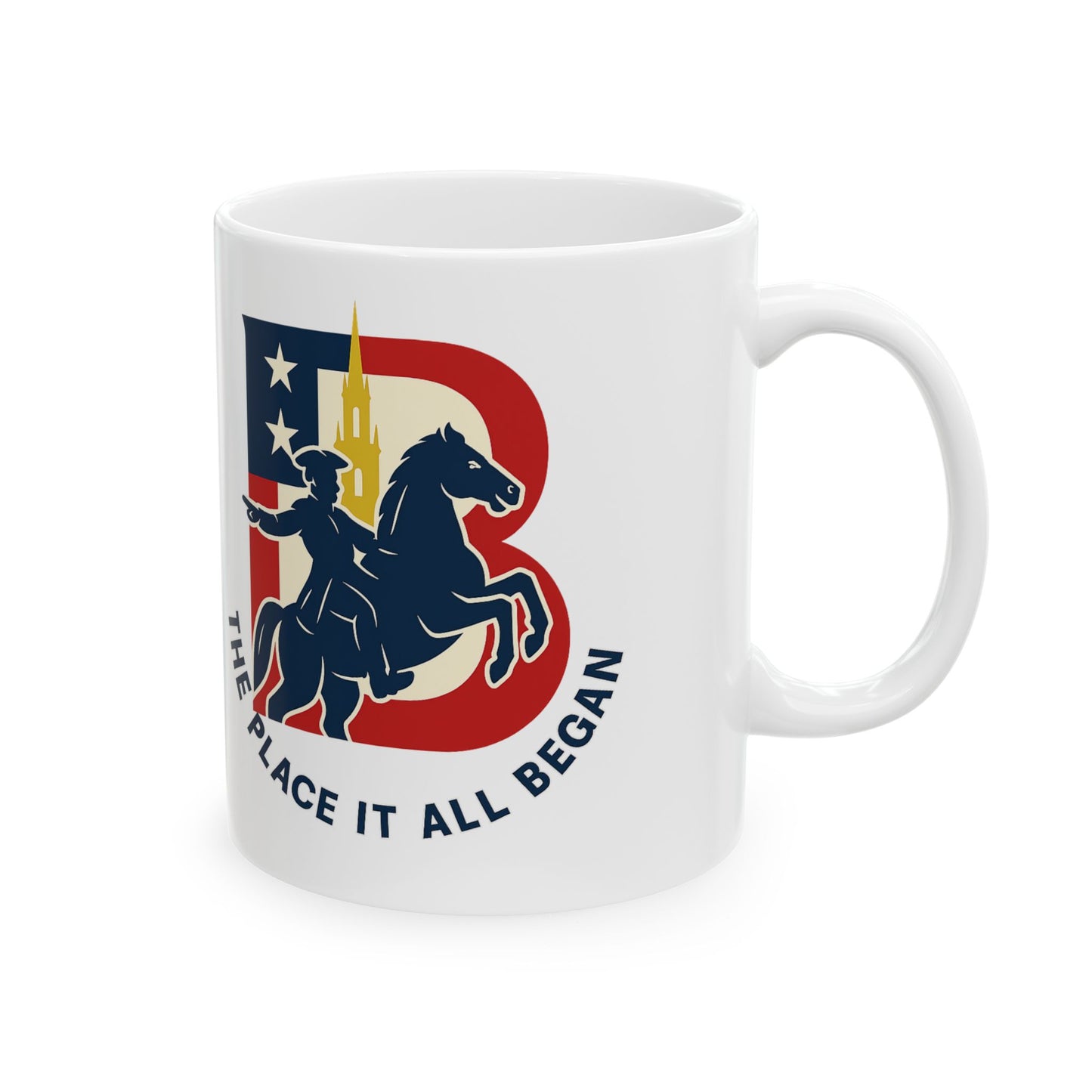 Patriotic Ceramic Mug — Limited Edition Collectible (11oz & 15oz)