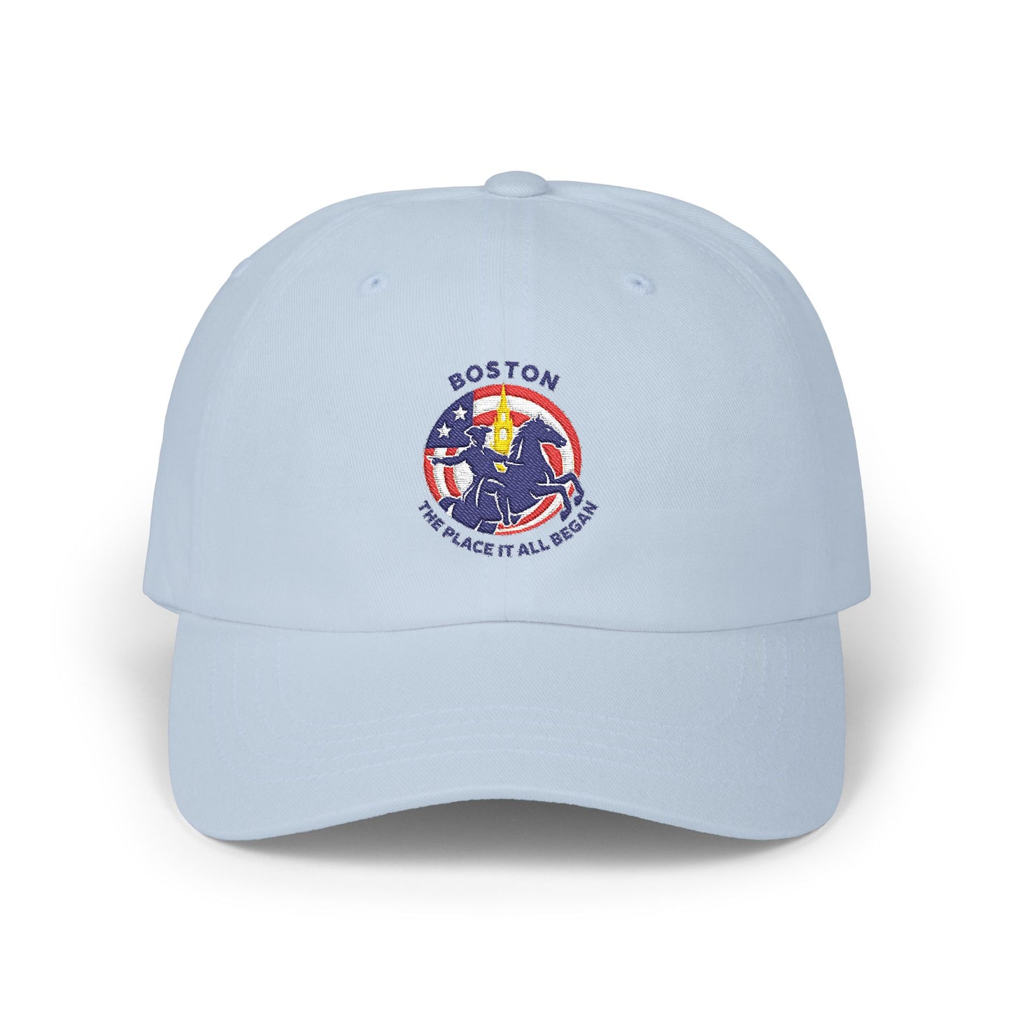 Boston Bean Town Patriotic Dad Cap