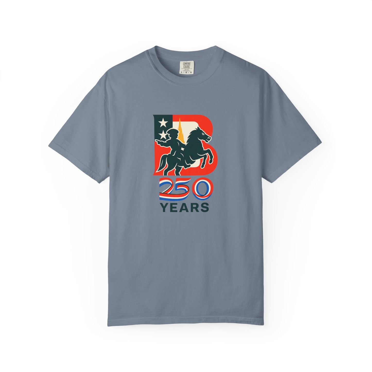 Boston 250 years — Patriotic Rider Graphic Tee