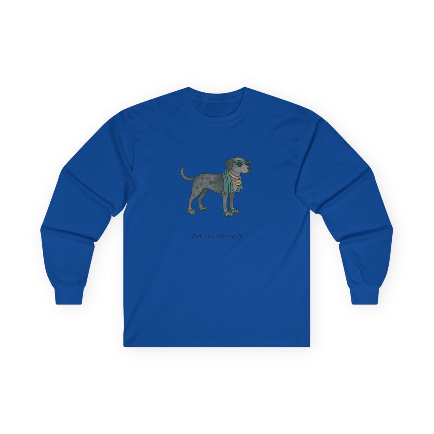Dog Roxie Unisex Ultra Cotton Long Sleeve Tee