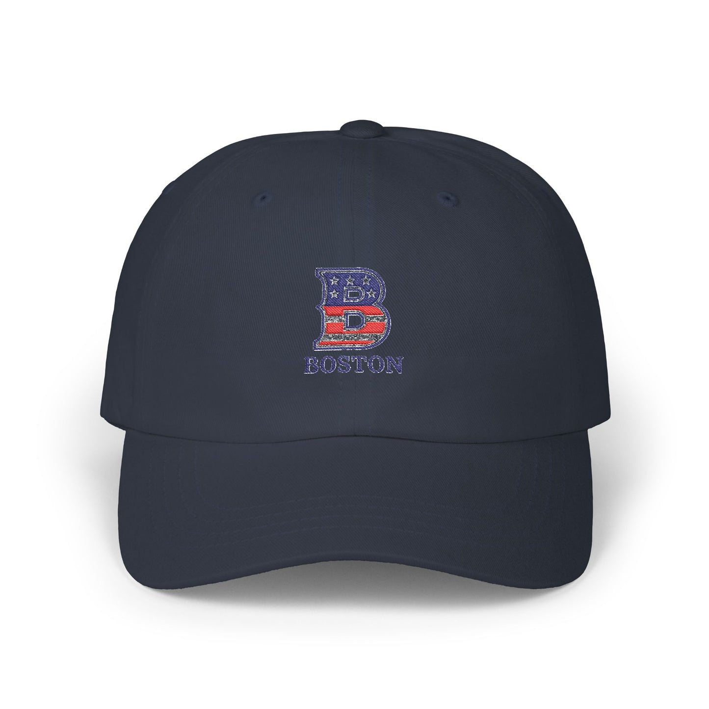 Boston B Town Patriotic Dad Cap