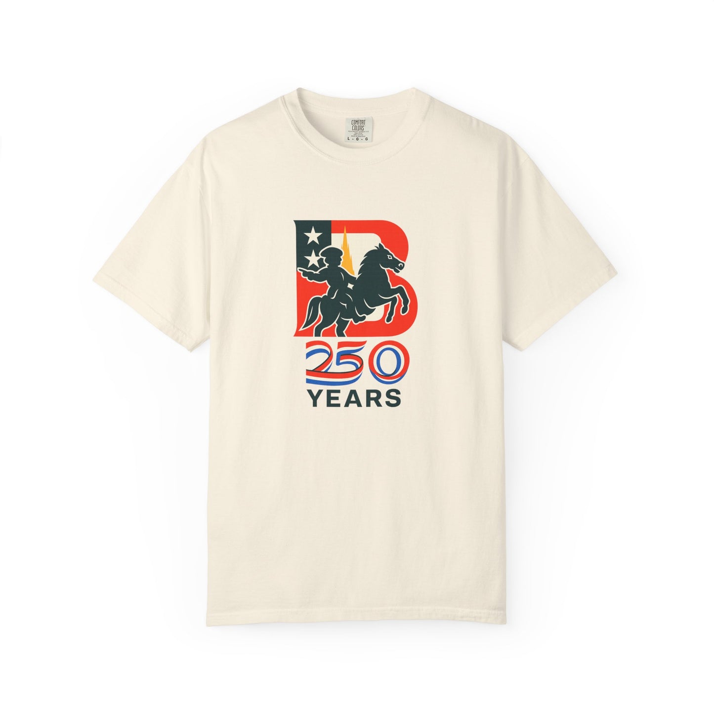 Boston 250 years — Patriotic Rider Graphic Tee