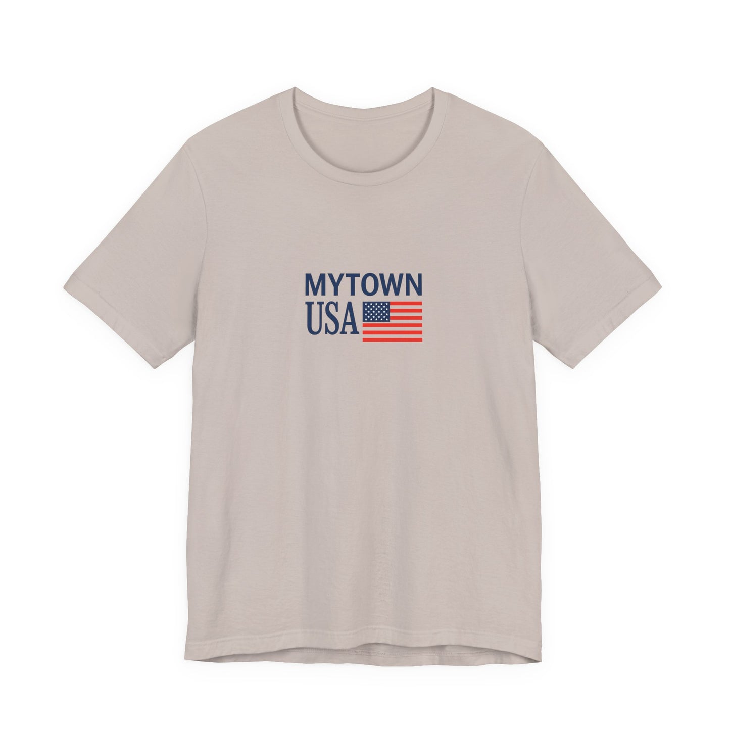 Personalized Mytown Unisex Tee - Custom Town T-Shirt for Travelers, Gifts, Casual Wear, Souvenirs, Family Reunions, Local Pride