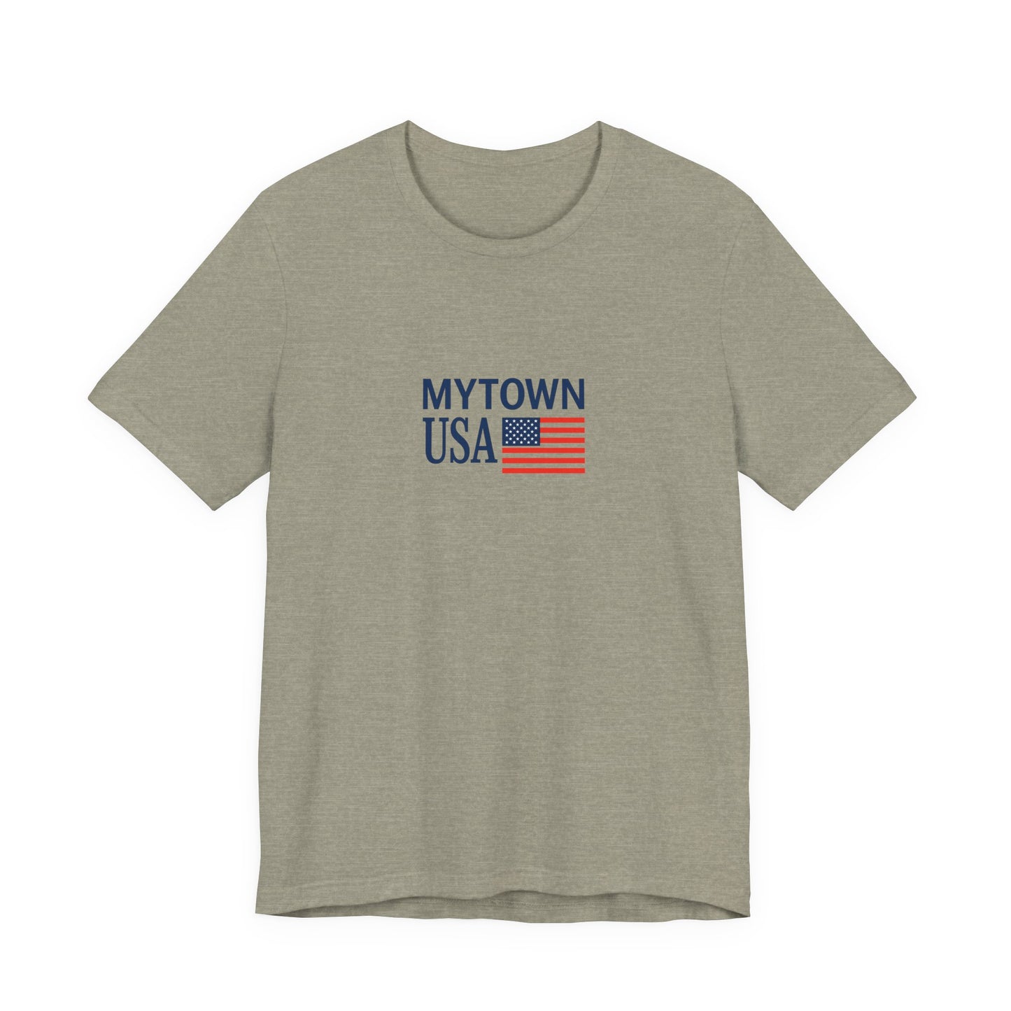 Personalized Mytown Unisex Tee - Custom Town T-Shirt for Travelers, Gifts, Casual Wear, Souvenirs, Family Reunions, Local Pride