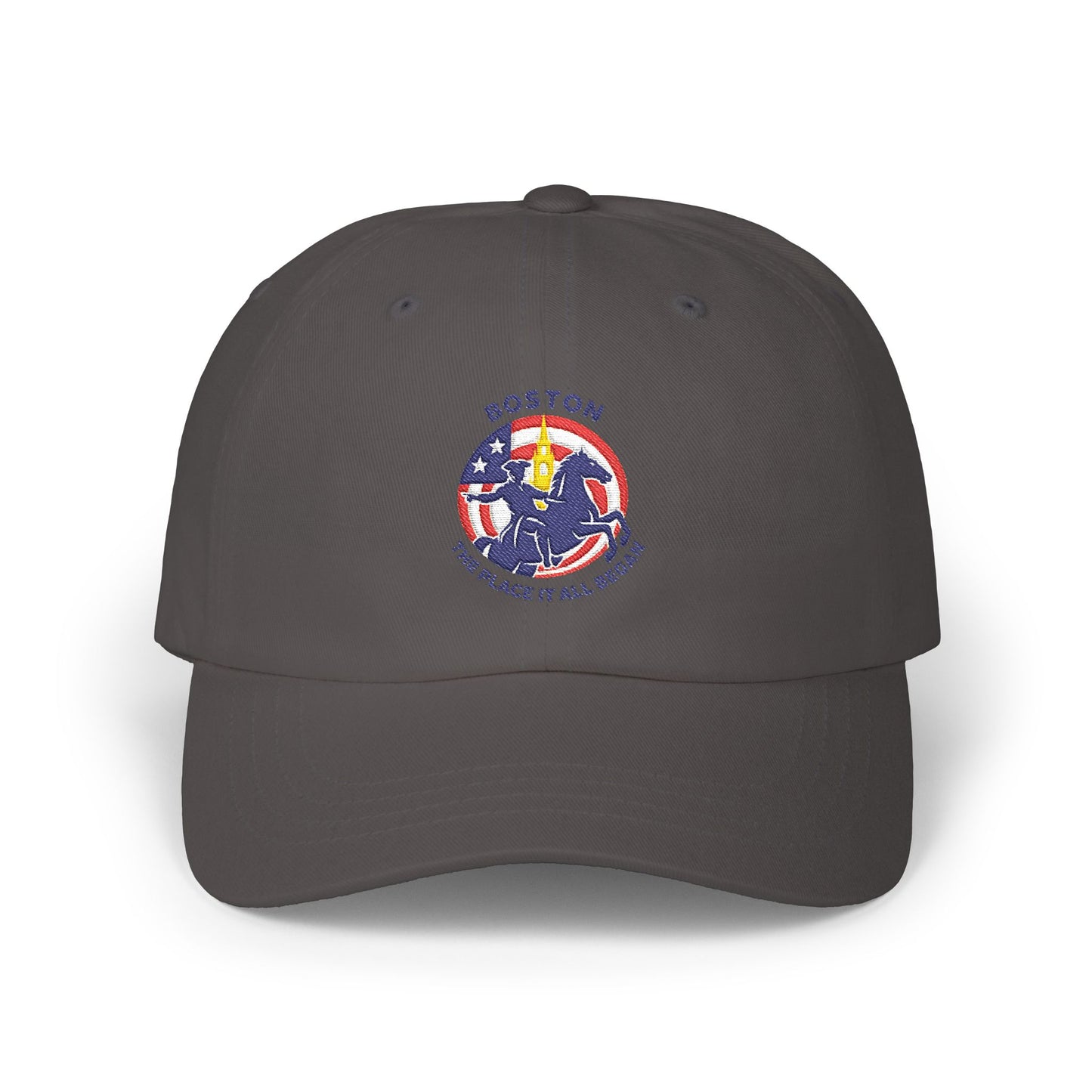 Boston Bean Town Patriotic Dad Cap