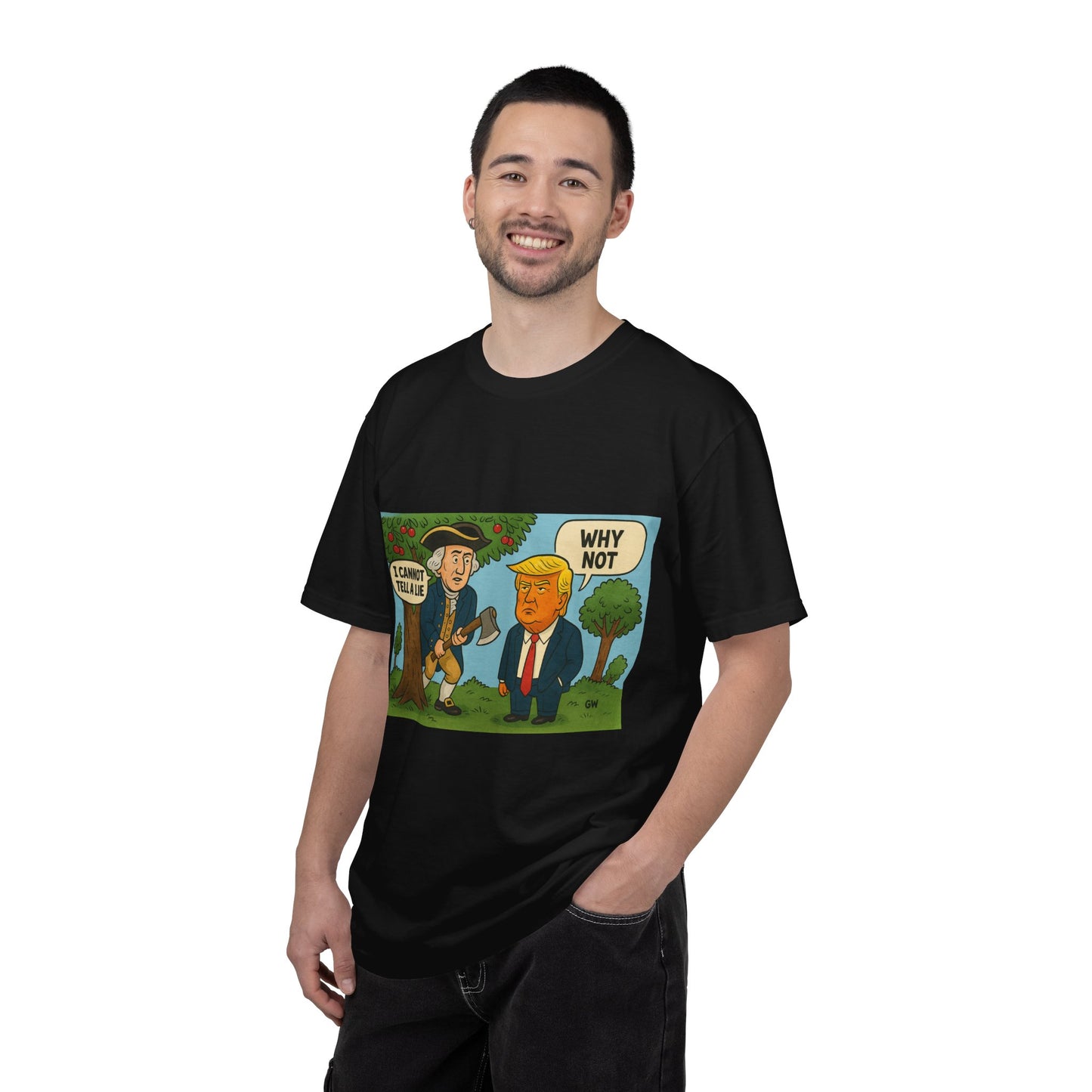 George Washington and Donald Trump tee