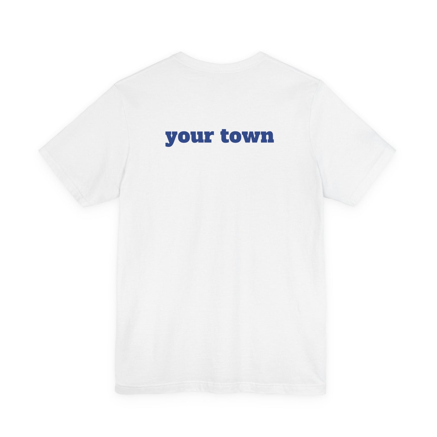 Personalized Mytown Unisex Tee - Custom Town T-Shirt for Travelers, Gifts, Casual Wear, Souvenirs, Family Reunions, Local Pride
