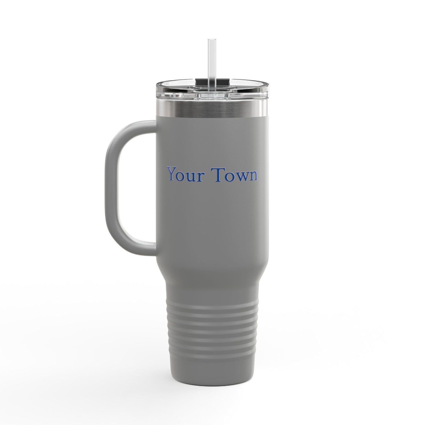 MY TOWN USA 250th CUSTOMIZE ADD YOUR TOWNAmerican Independence 40oz Insulated Travel Mug — Patriotic Jubilee Tumbler