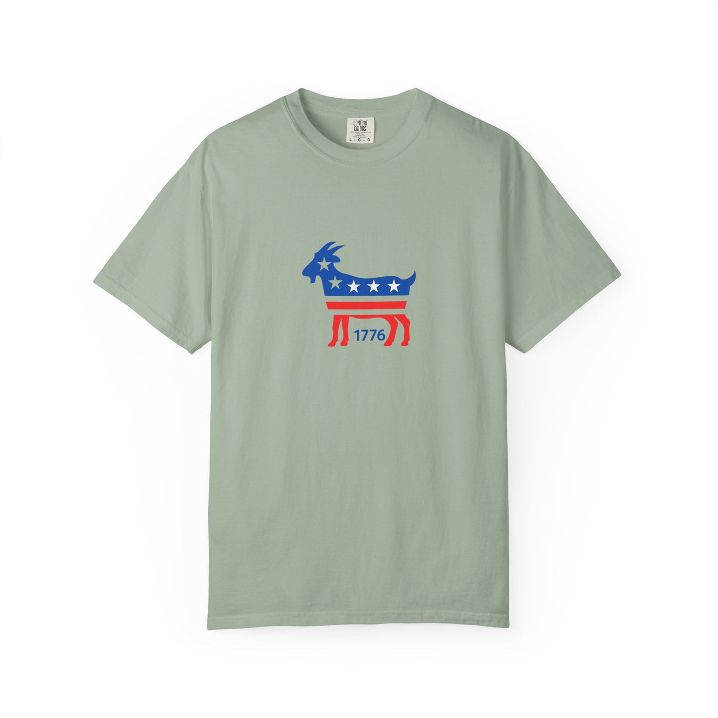 Graphic Patriotic GOAT Tee