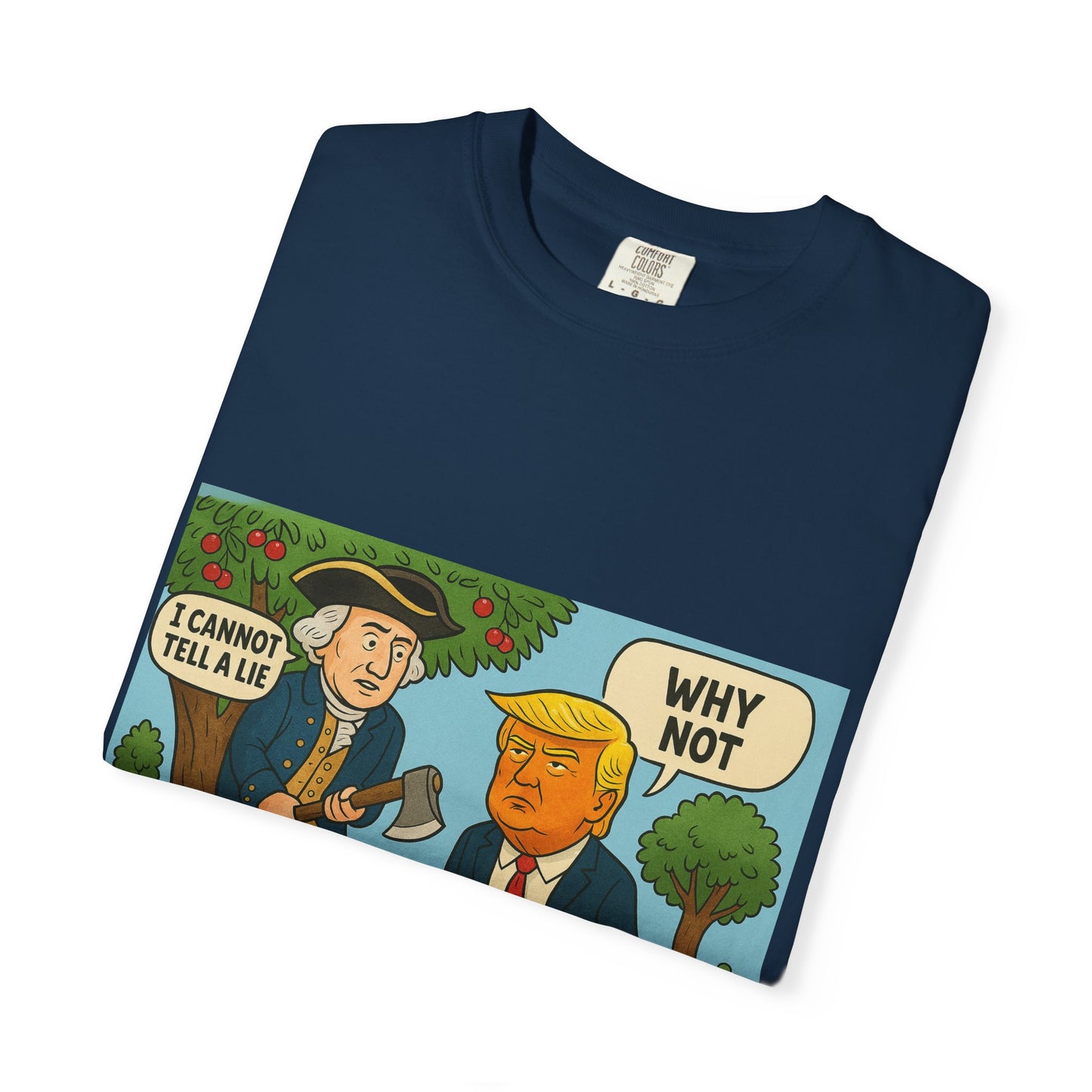 George Washington and Donald Trump tee