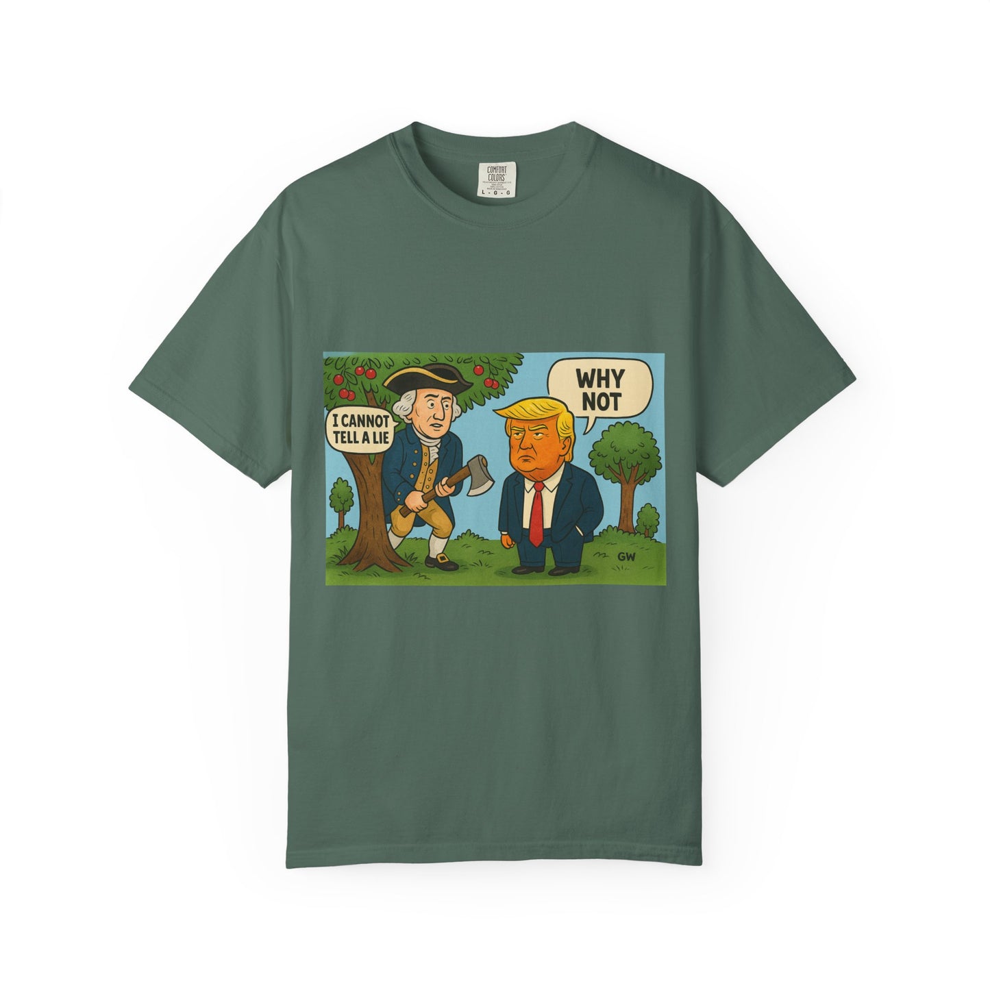 George Washington and Donald Trump tee