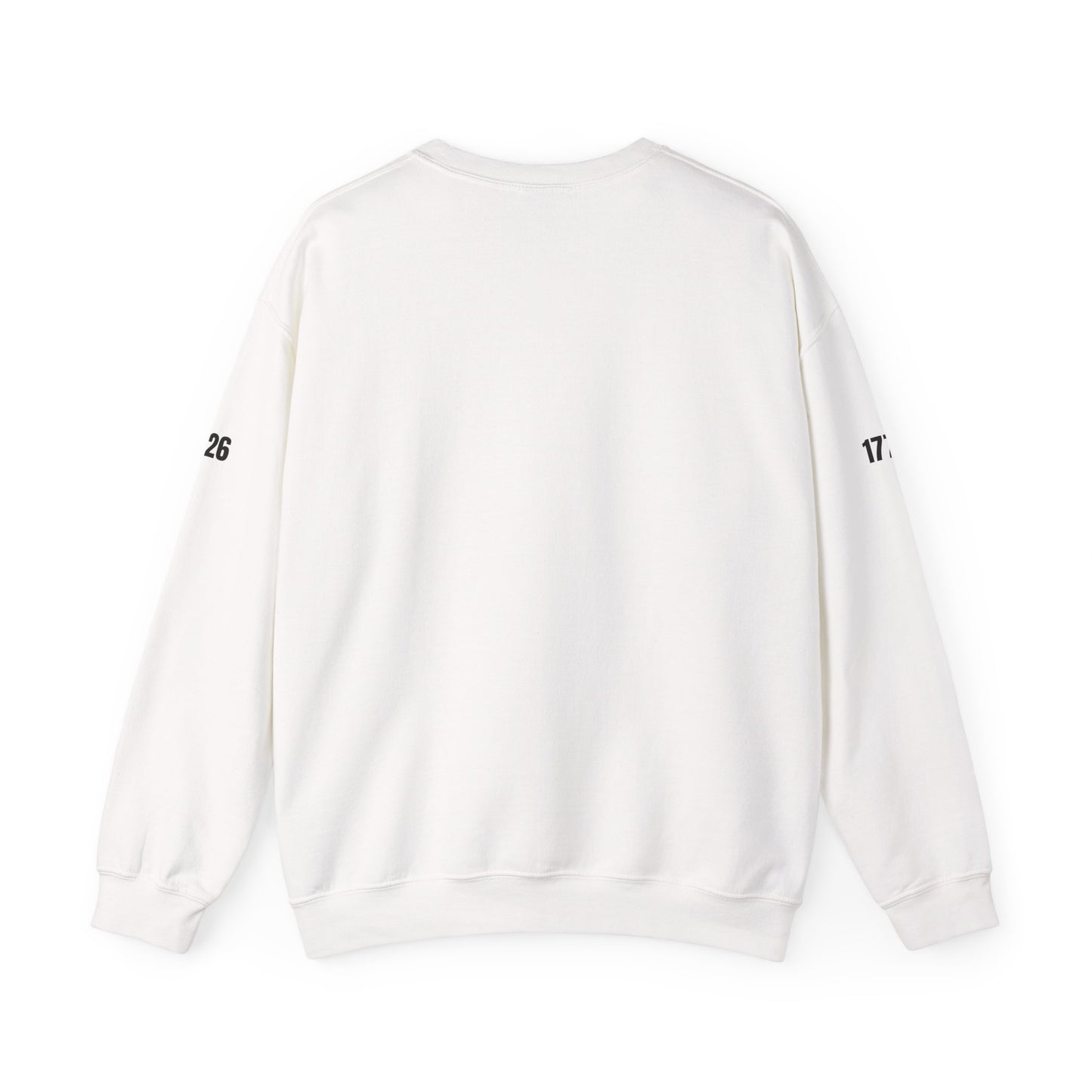 MyTown USA Crewneck Sweatshirt — Minimal American Flag Graphic