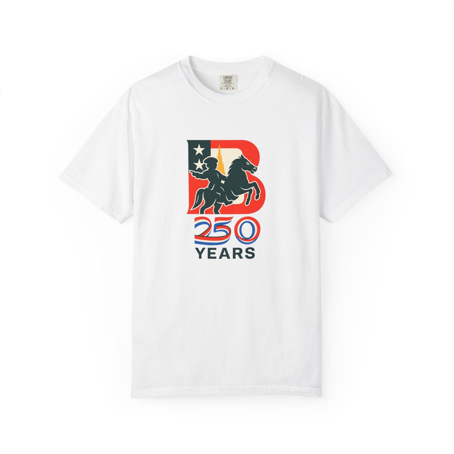 Boston 250 years — Patriotic Rider Graphic Tee
