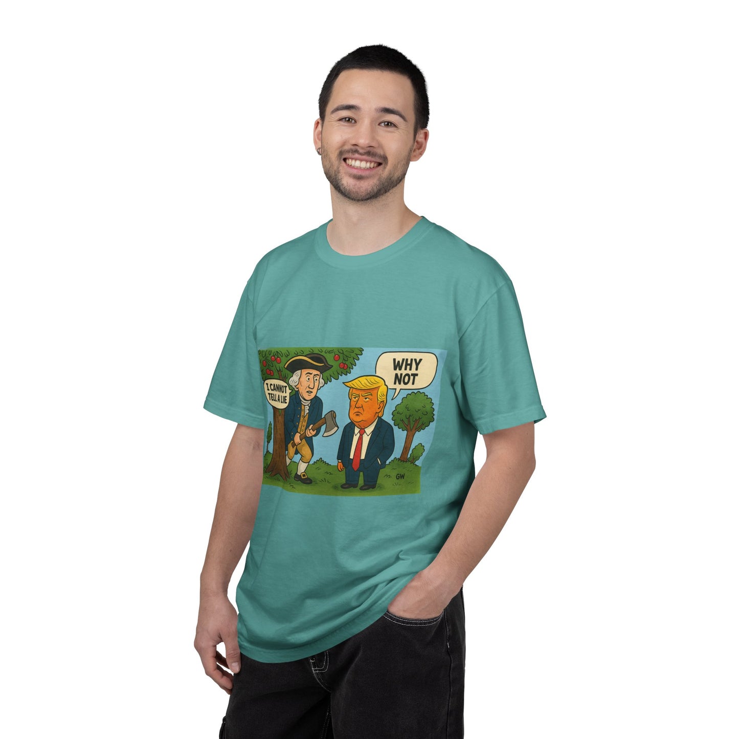 George Washington and Donald Trump tee