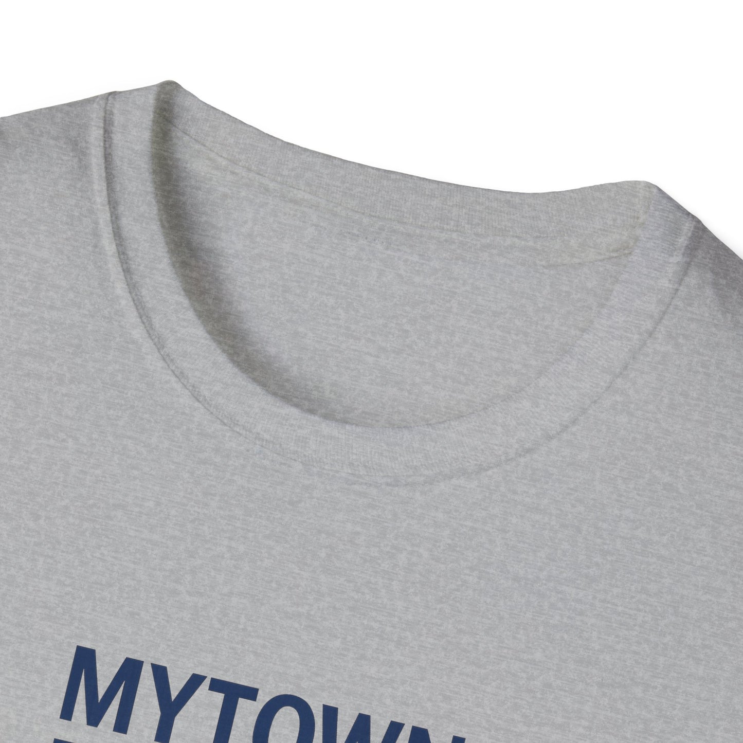 MyTown USA Flag T‑Shirt — Custom City Name (e.g., Boston)