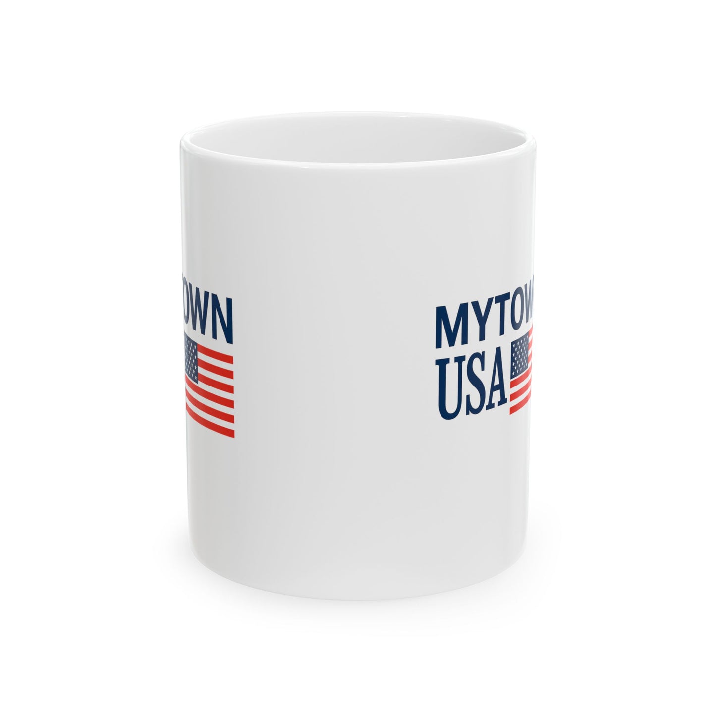 250 Years of Independence Ceramic Mug — "America Is Everyone’s Home Town" (11oz & 15oz)