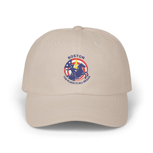 Boston Bean Town Patriotic Dad Cap