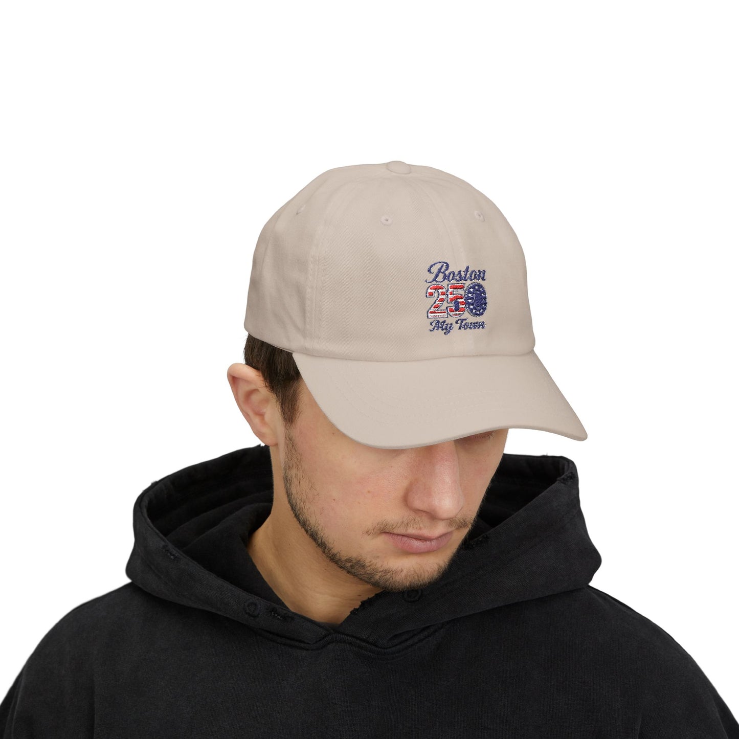 Boston 250 Mytown Patriotic Classic Dad Cap