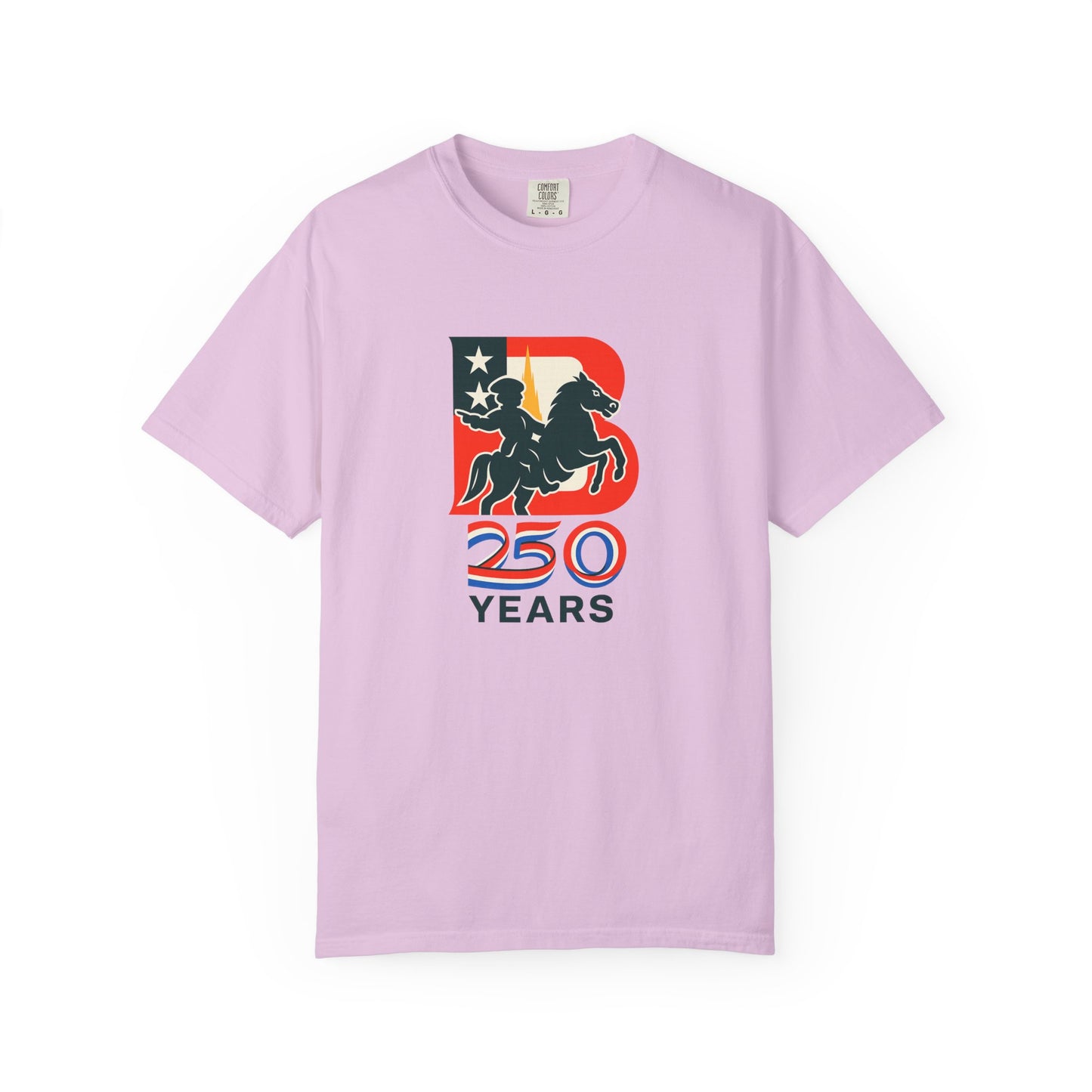 Boston 250 years — Patriotic Rider Graphic Tee