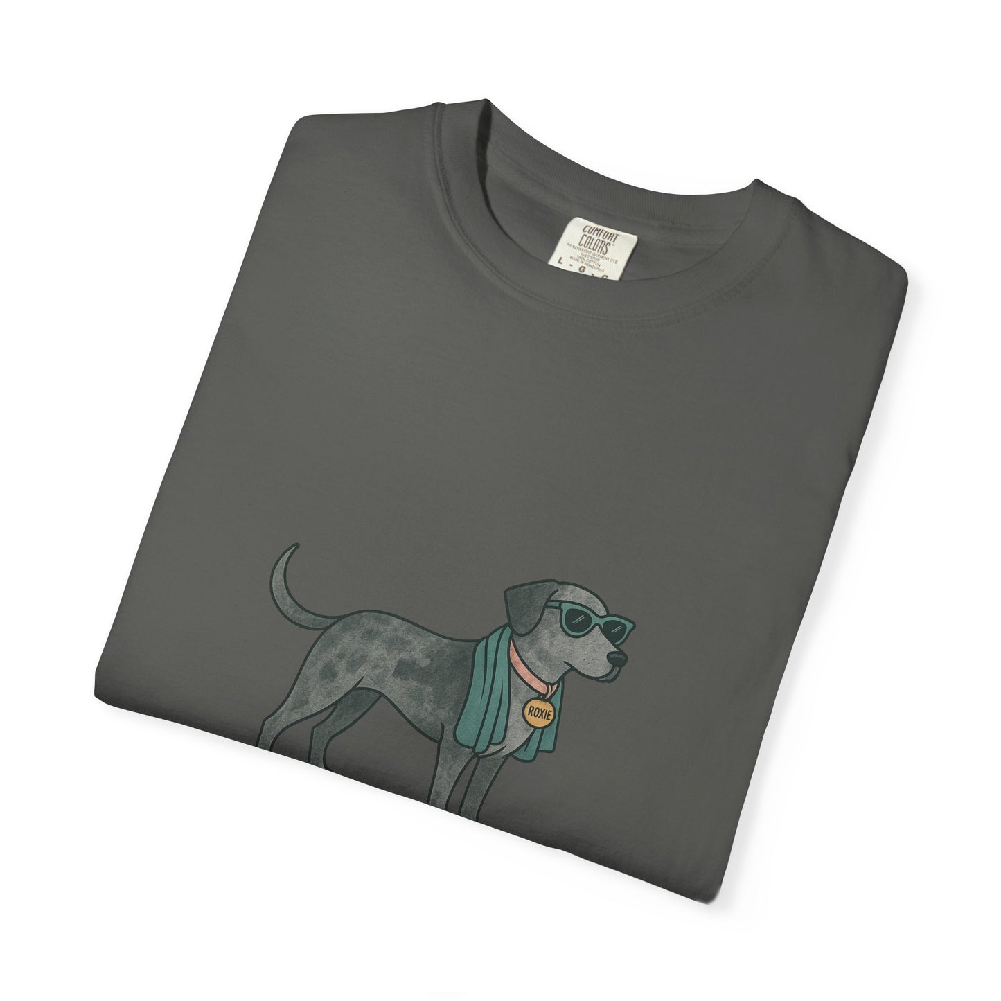 Dog Heading to the Beach T-Shirt — Whimsical Friendly Dog Beach Tee